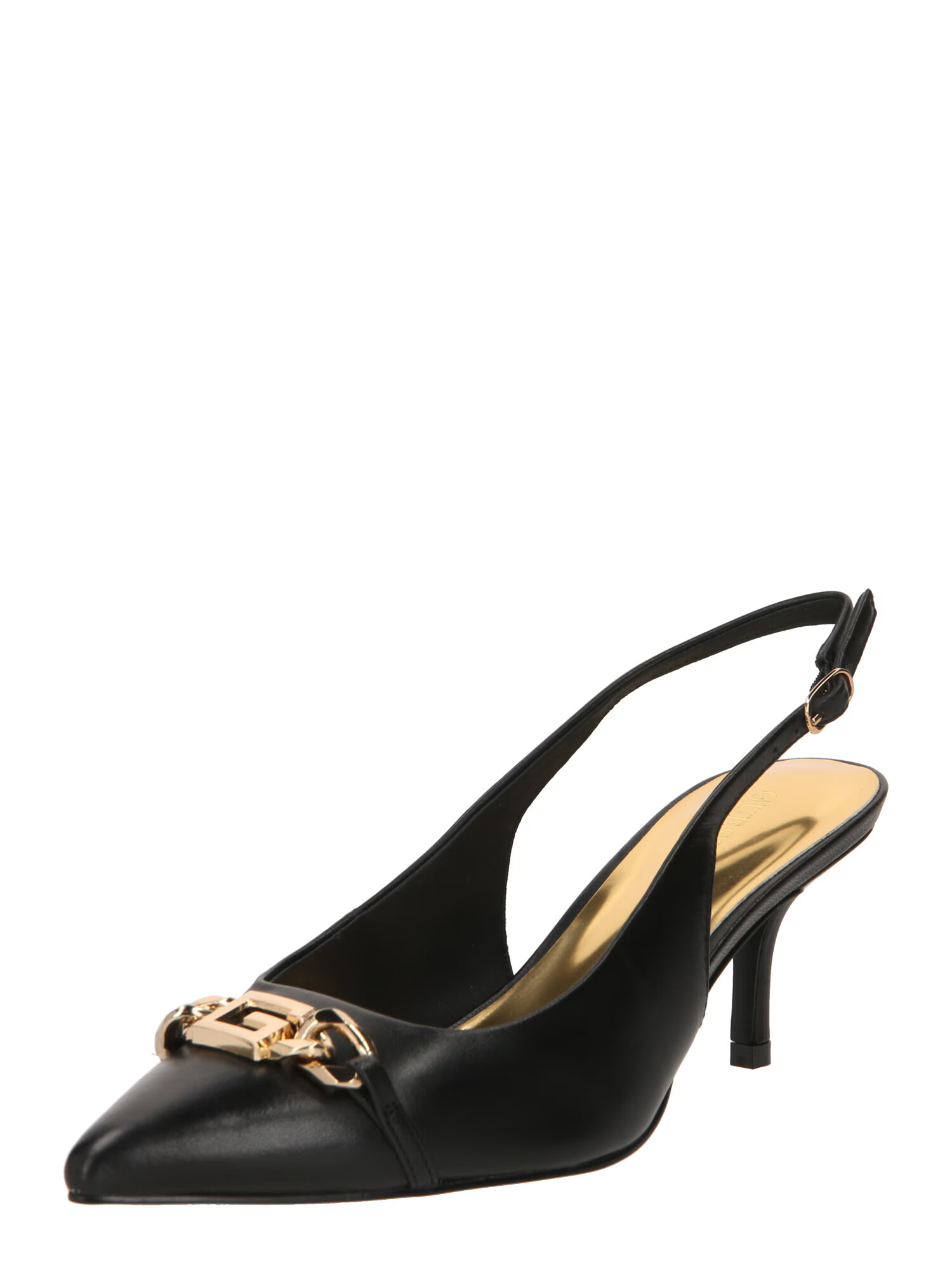 GUESS Pumps 'Dina' auriu / negru - Pled.ro