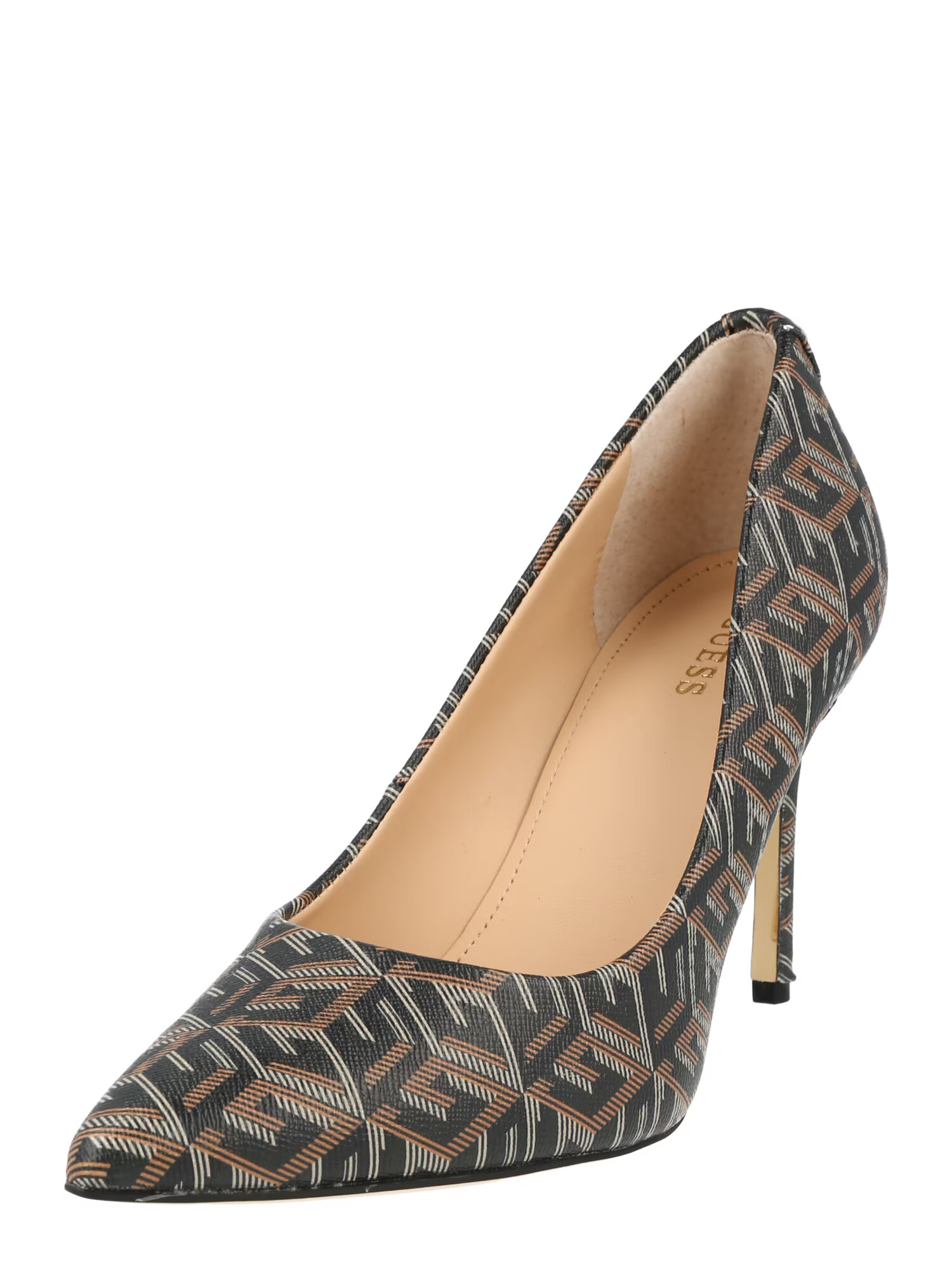 GUESS Pumps 'Piera' bej închis / negru - Pled.ro