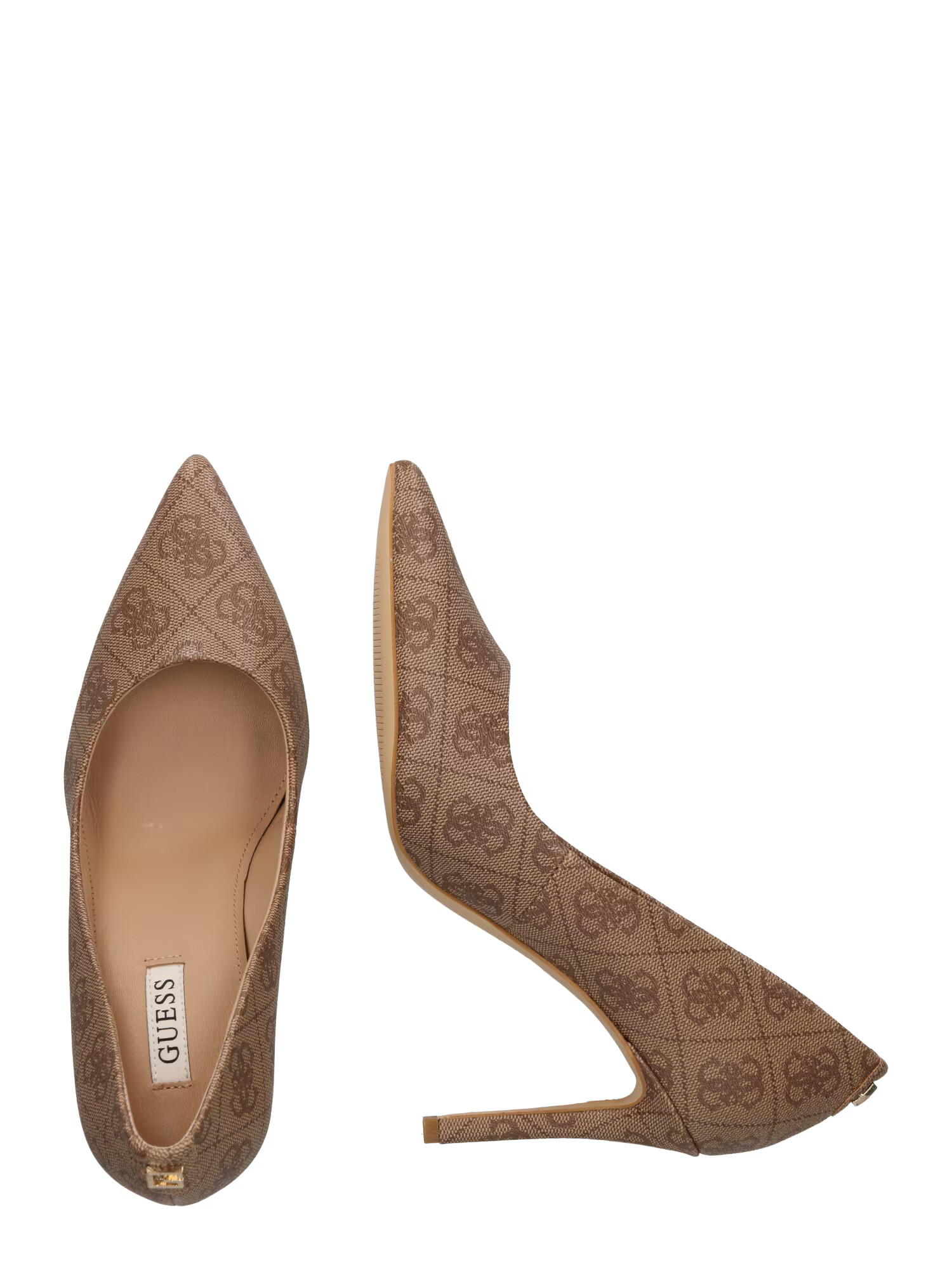 GUESS Pumps 'Piera' șamoa / bej închis - Pled.ro