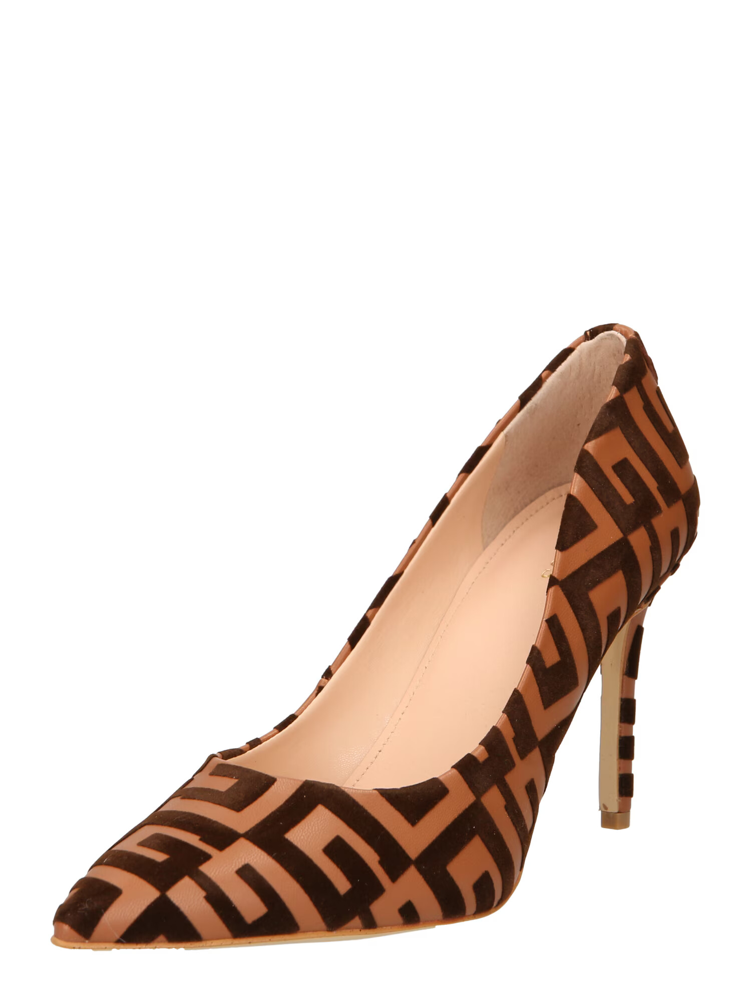 GUESS Pumps 'PIERA3' maro deschis / maro închis - Pled.ro