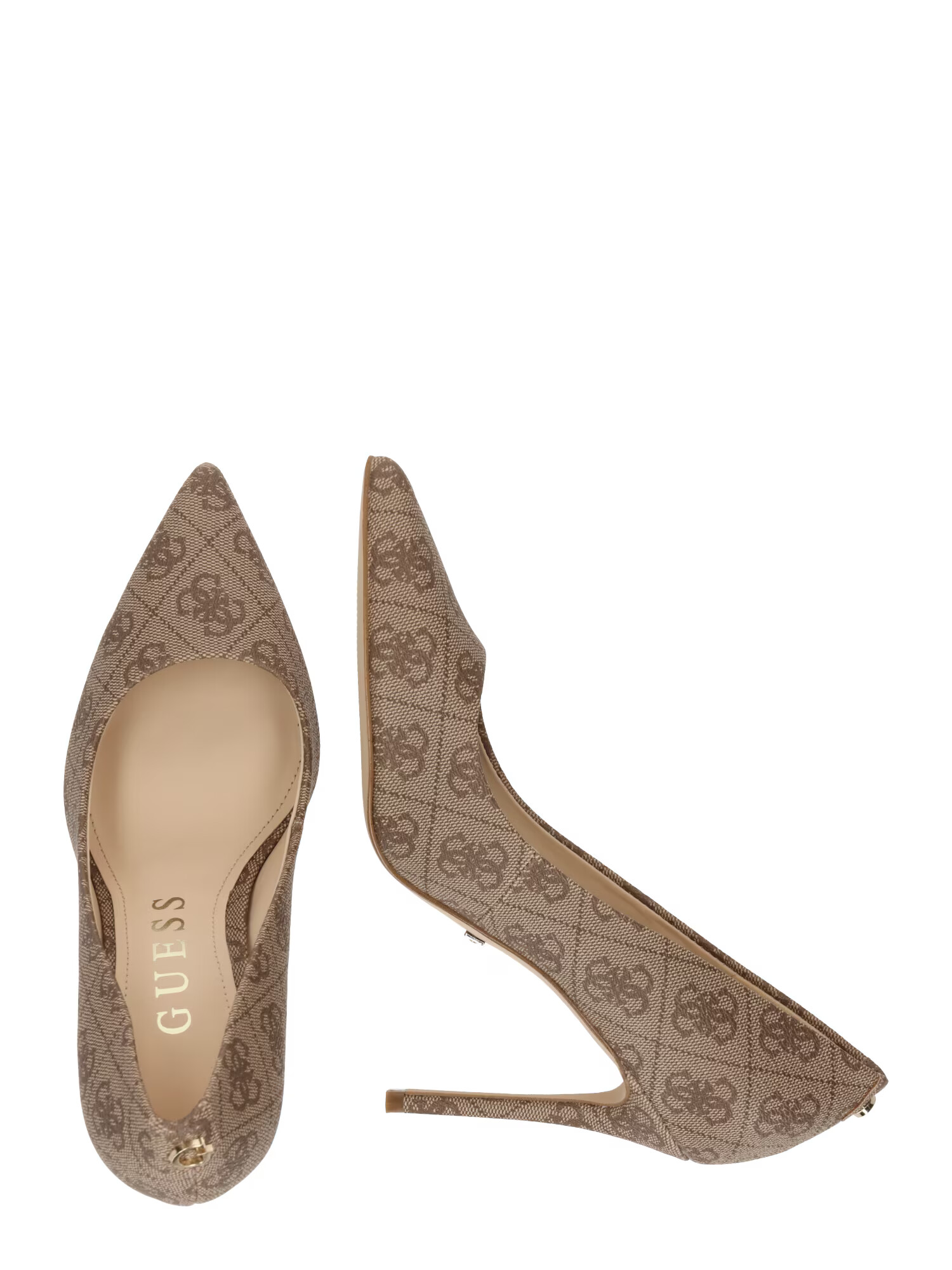 GUESS Pumps 'SABALIA7' bej / maro deschis - Pled.ro