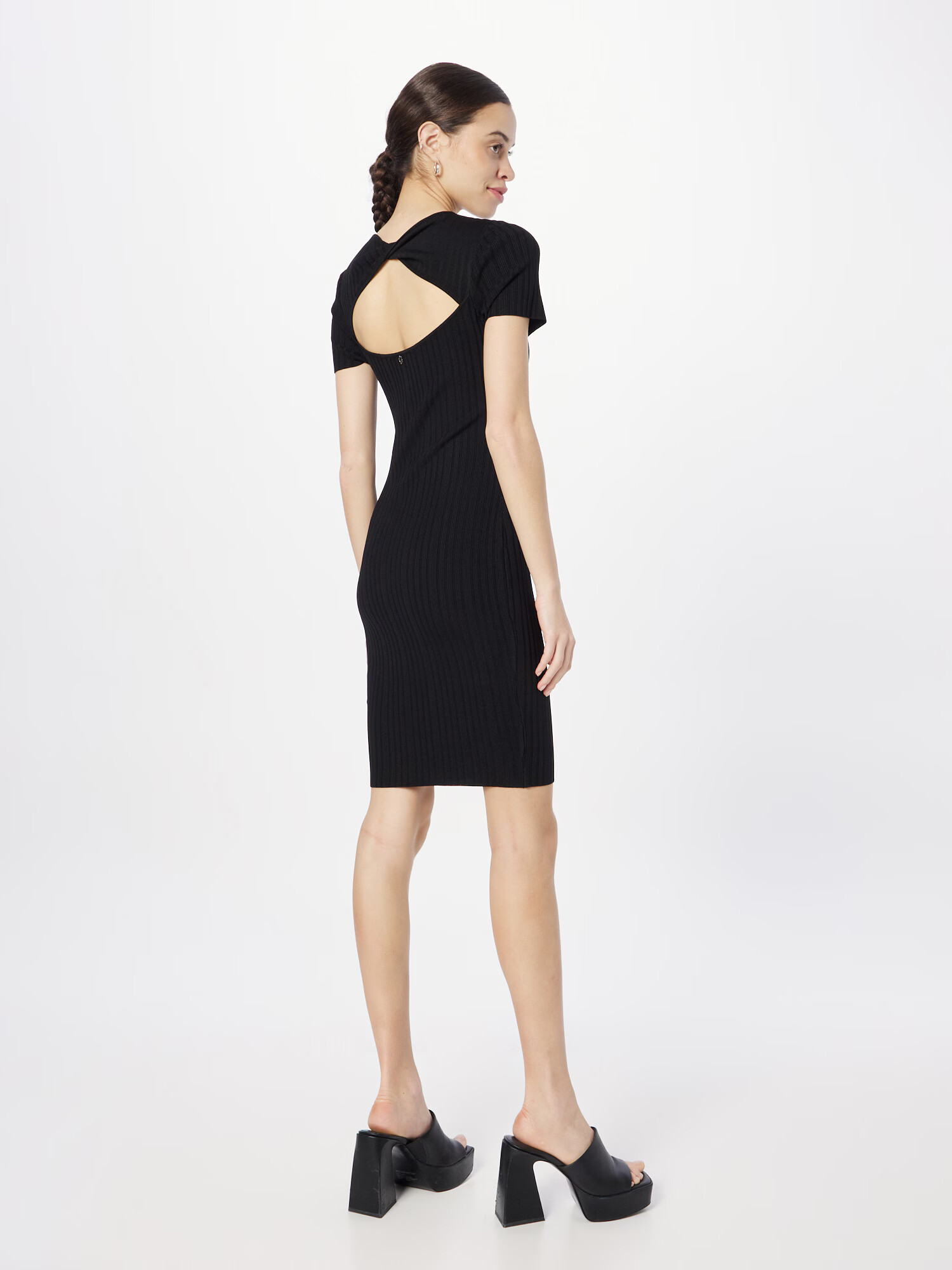 GUESS Rochie tricotat 'ANNE' negru - Pled.ro