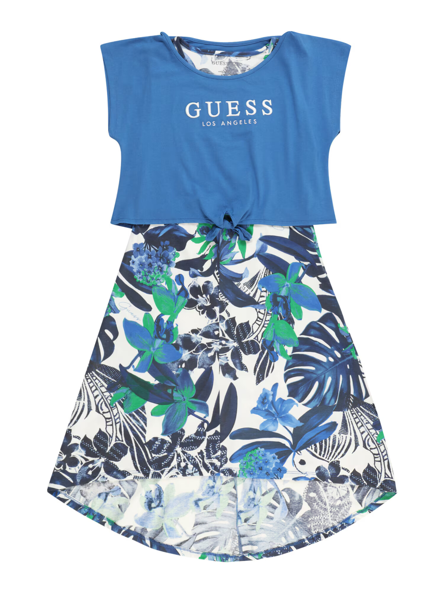 GUESS Rochie bleumarin / albastru regal / verde / alb - Pled.ro