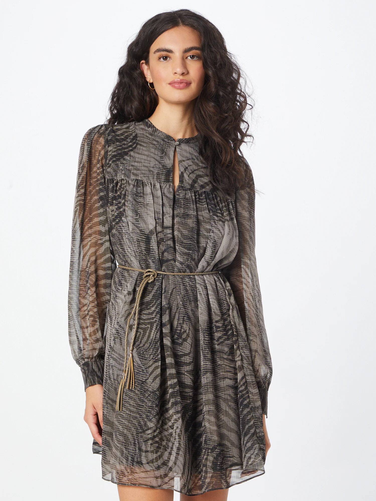 GUESS Rochie 'Morgane' maro mokka / grej - Pled.ro