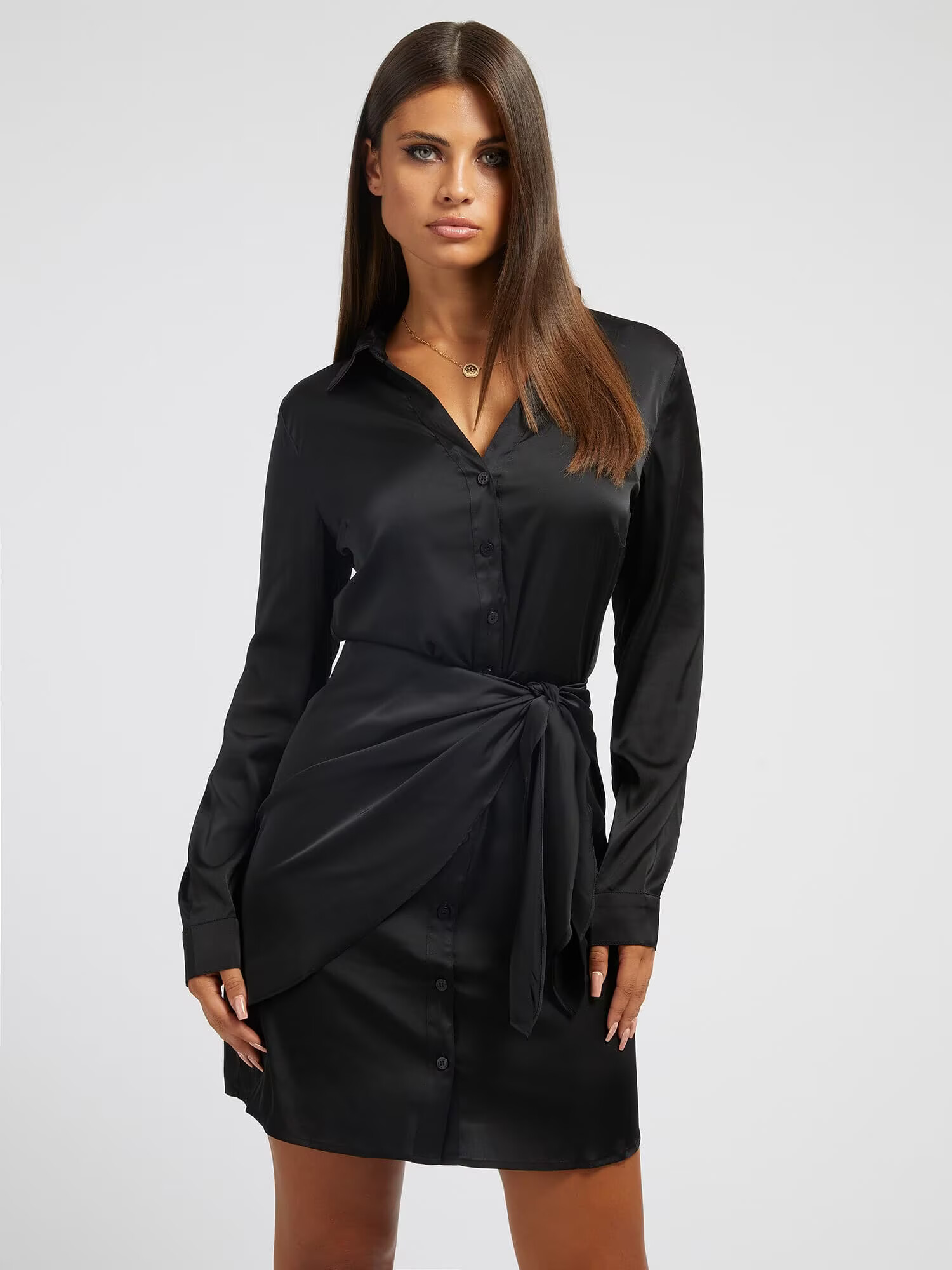 GUESS Rochie tip bluză 'Alya' negru - Pled.ro