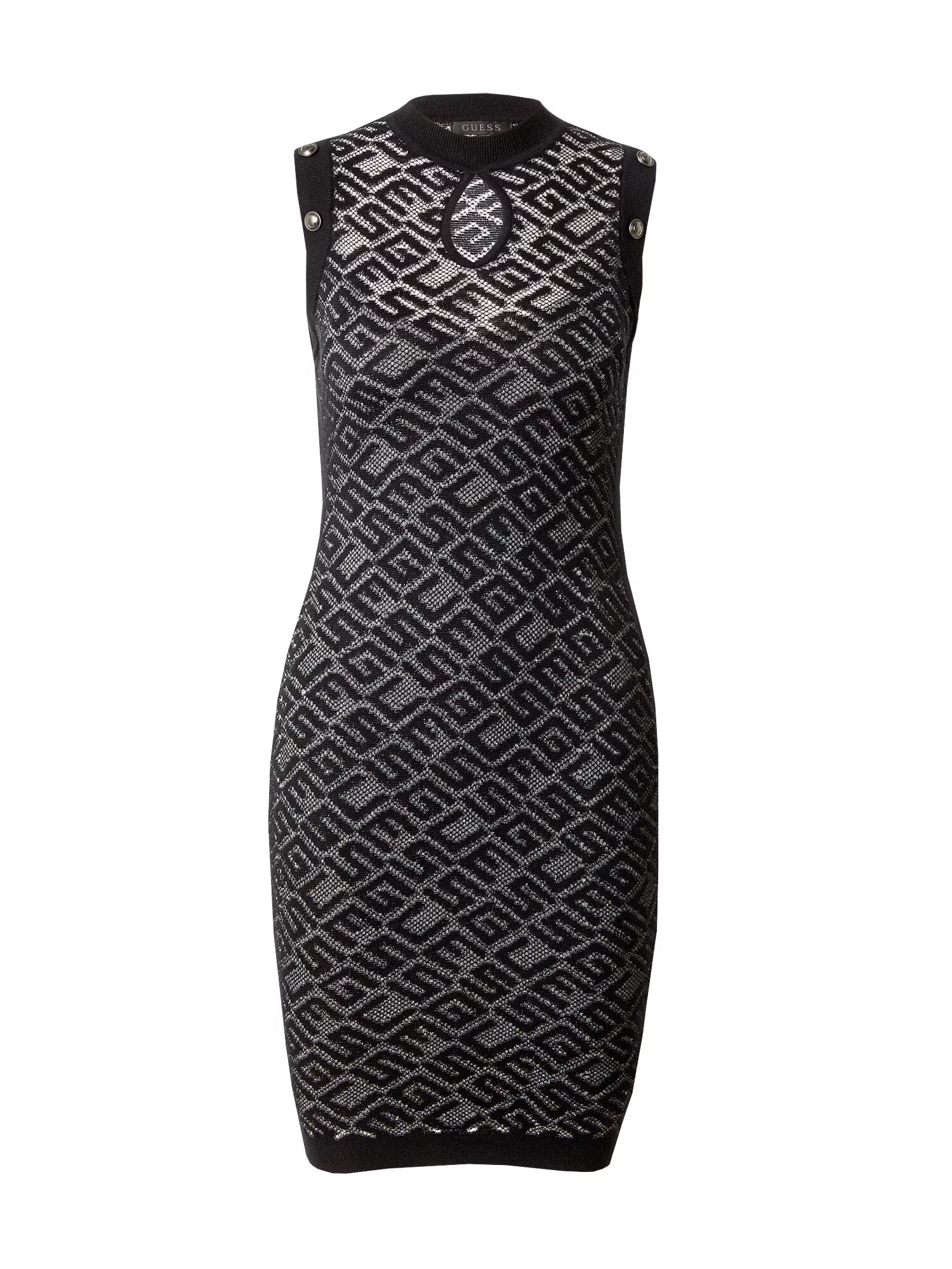 GUESS Rochie tricotat 'CHELSEA' gri / negru - Pled.ro