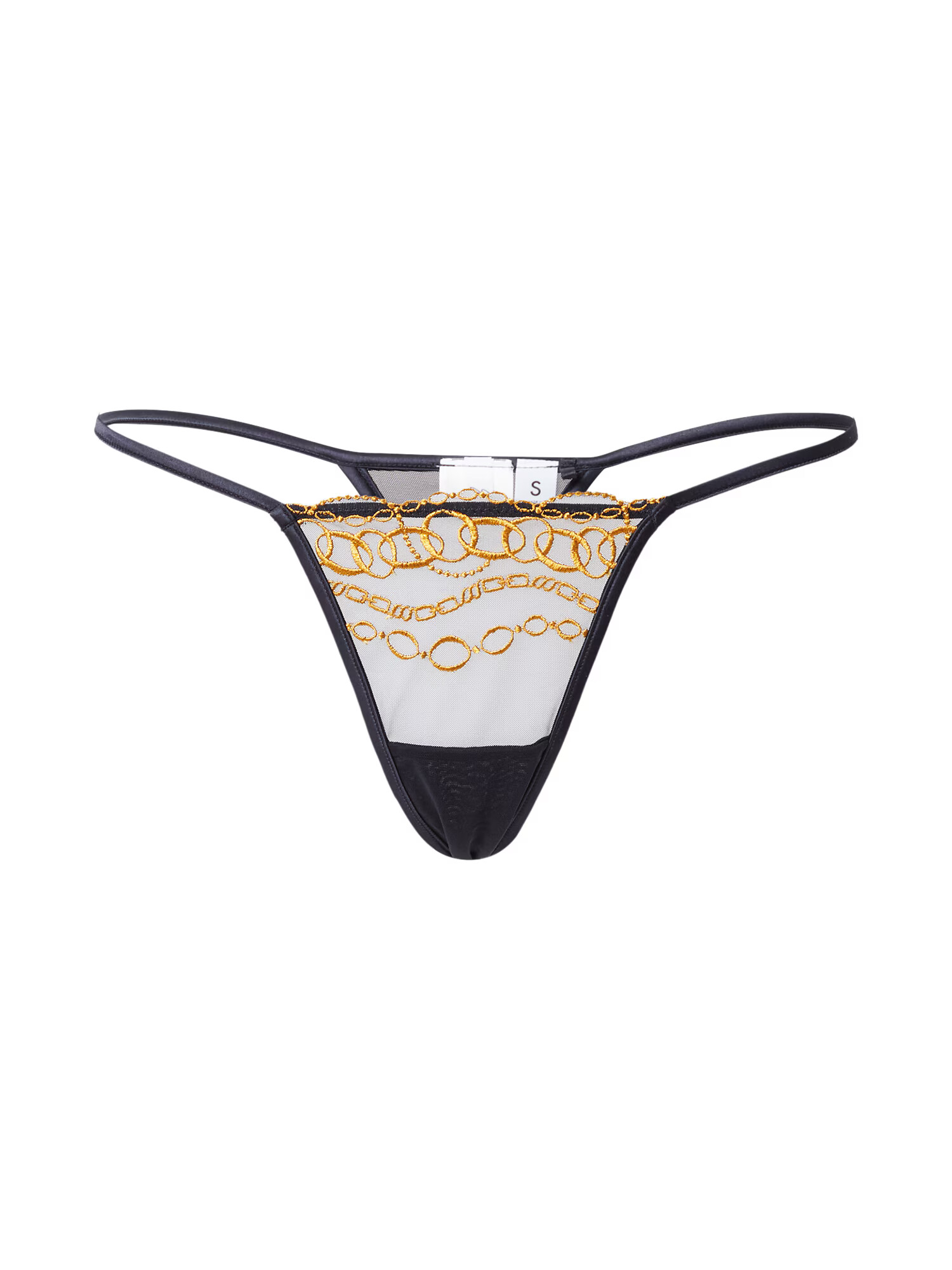 GUESS Tanga auriu / negru - Pled.ro