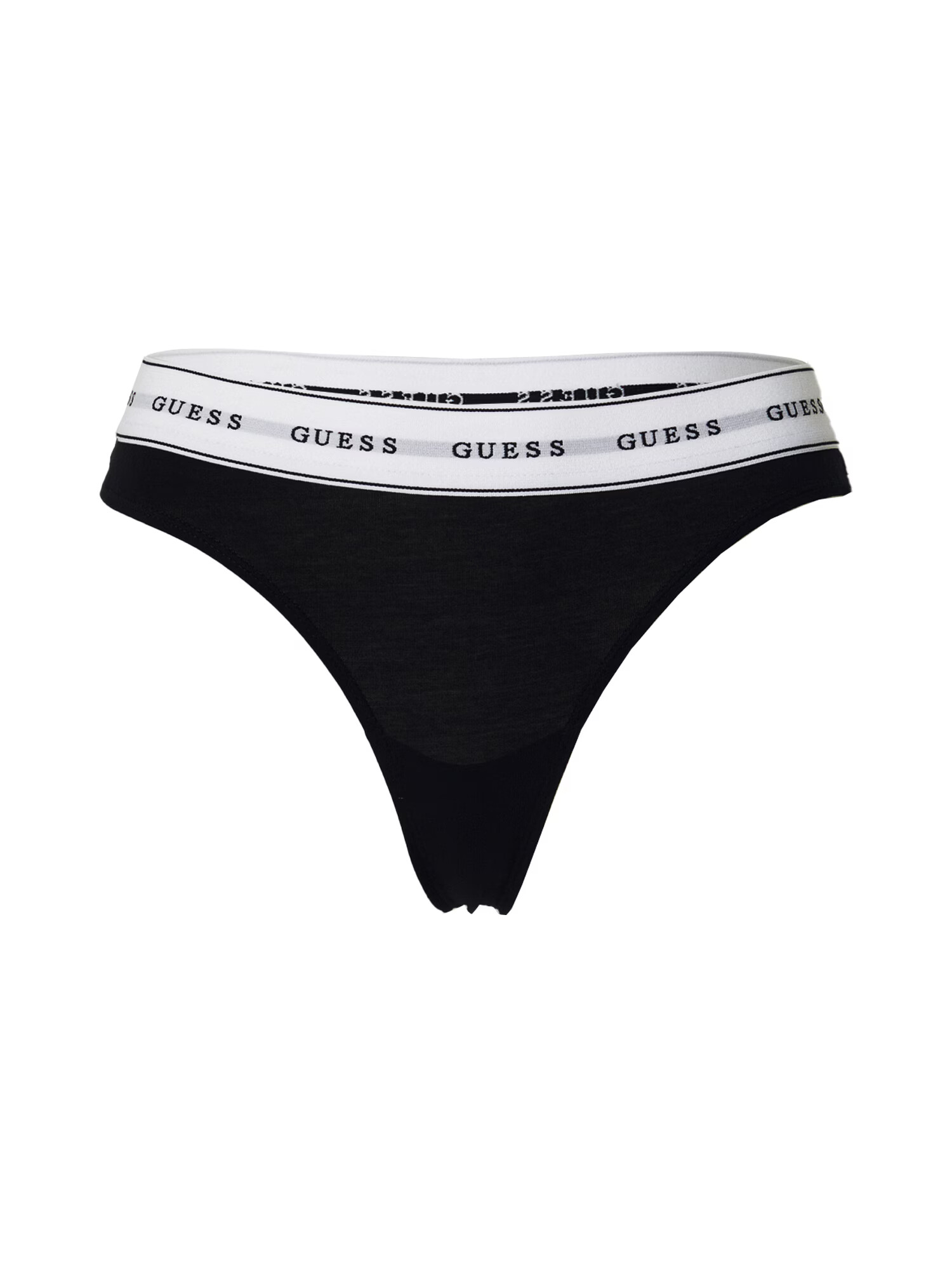 GUESS Slip negru / alb - Pled.ro