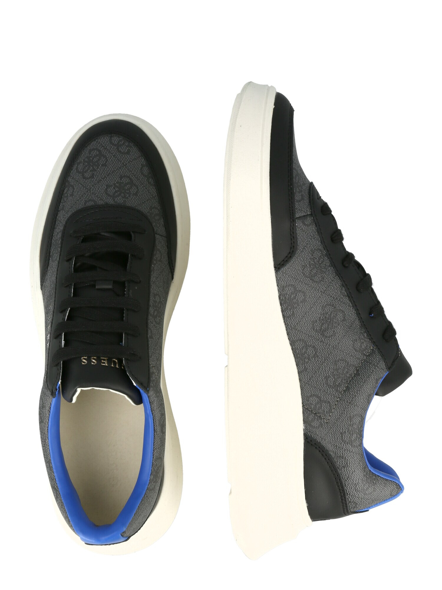 GUESS Sneaker low 'DOLO' gri închis / negru - Pled.ro