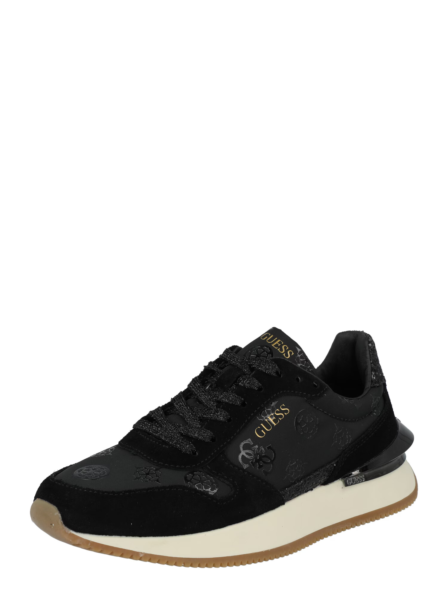 GUESS Sneaker low 'DUBAI' auriu / gri / negru - Pled.ro