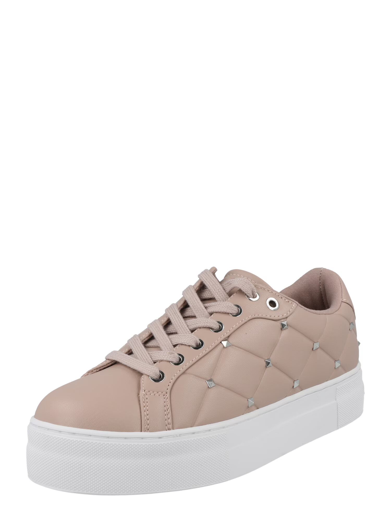 GUESS Sneaker low 'Garmini' culoarea pielii / argintiu - Pled.ro