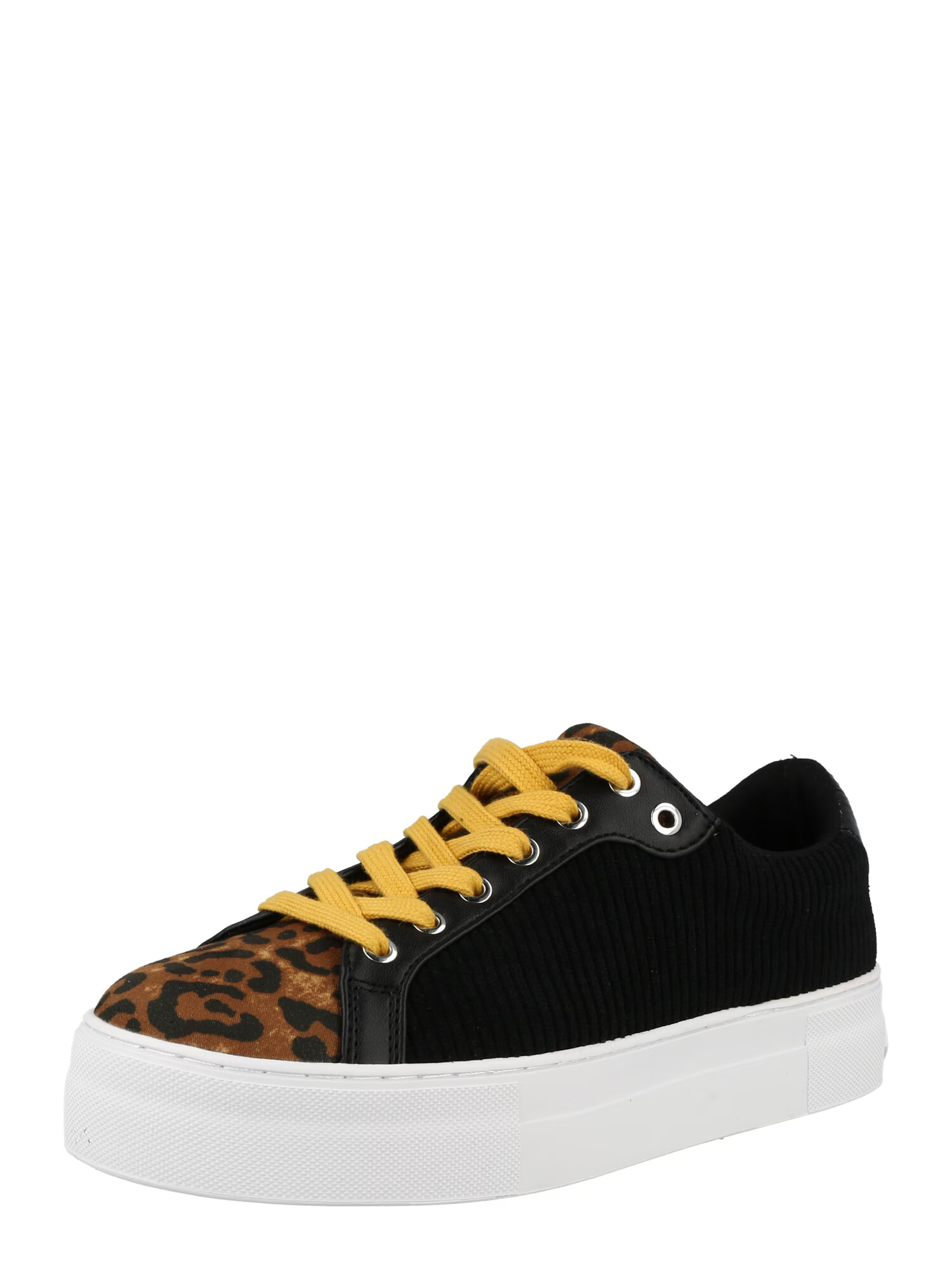 GUESS Sneaker low 'Garmini' maro / portocaliu / negru - Pled.ro