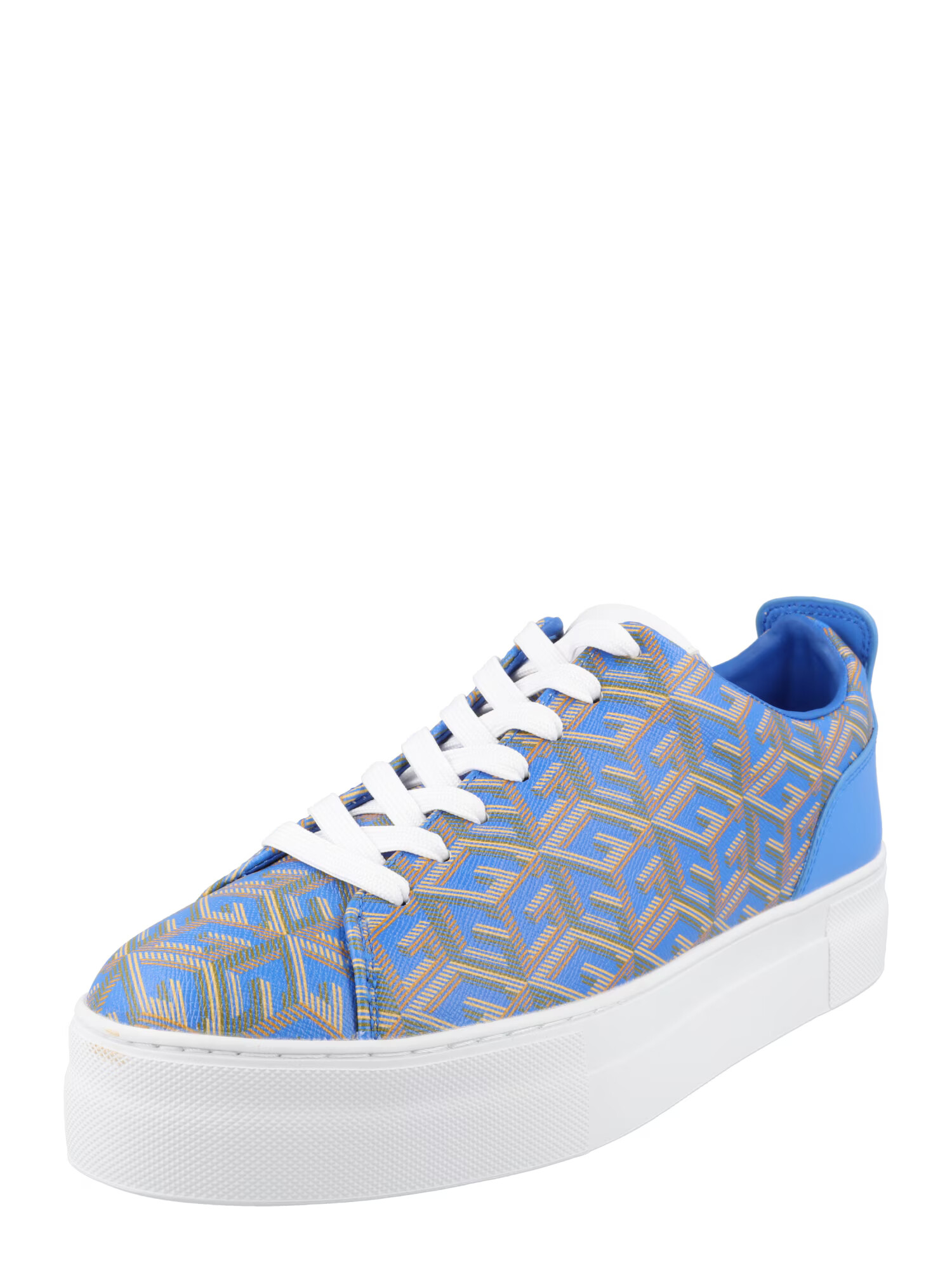 GUESS Sneaker low 'Giaa' nisipiu / albastru / maro / maro deschis - Pled.ro