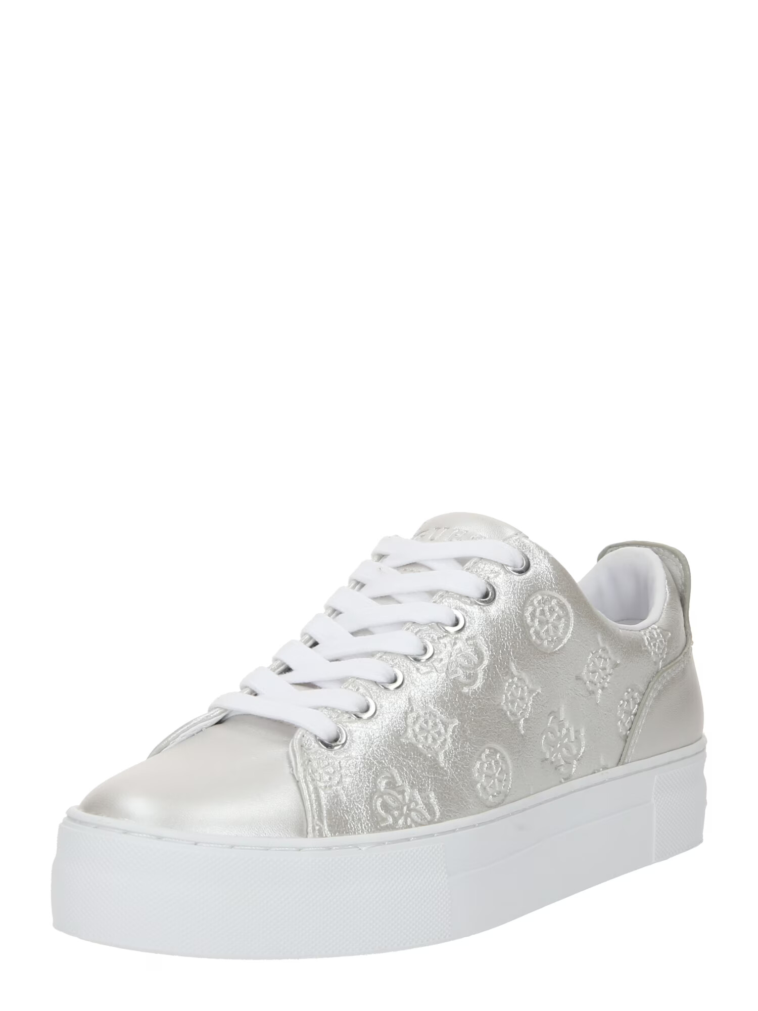 GUESS Sneaker low 'GIANELE4' argintiu - Pled.ro