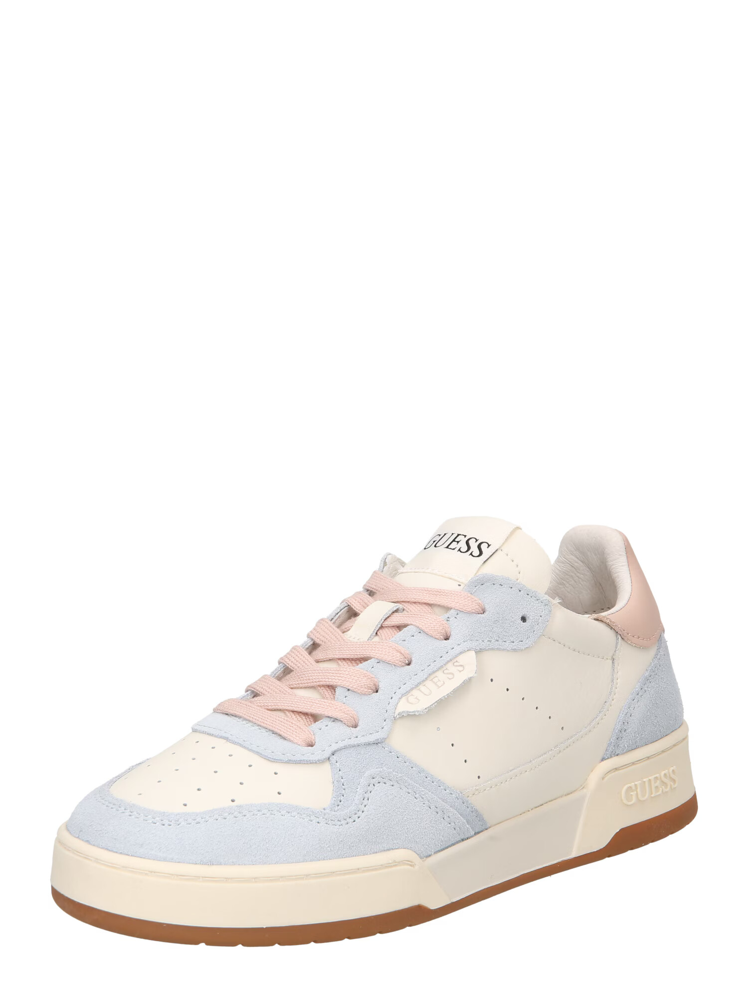 GUESS Sneaker low 'JINNY' bej deschis / albastru deschis / roz pal - Pled.ro