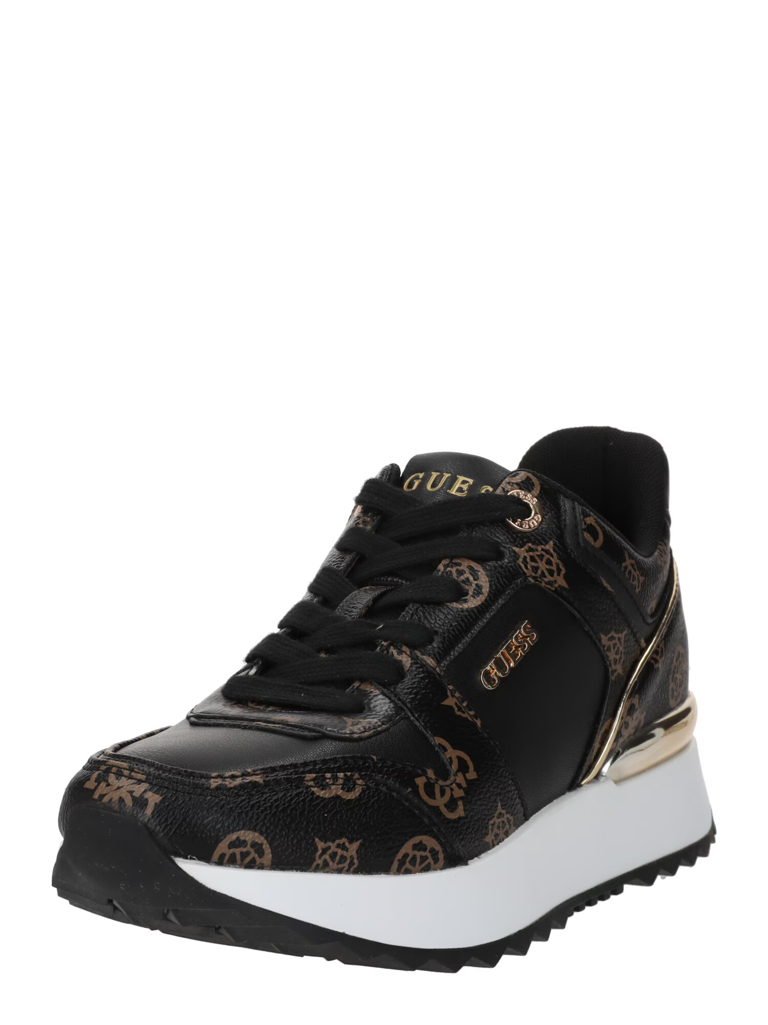 GUESS Sneaker low 'KADDY' maro / negru - Pled.ro