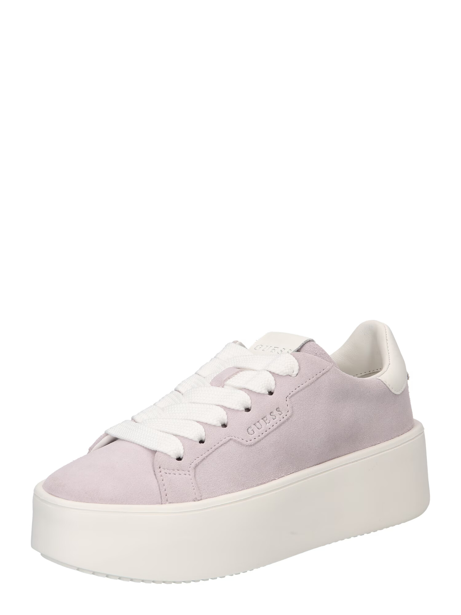 GUESS Sneaker low 'MARILYN' crem / mov liliachiu - Pled.ro