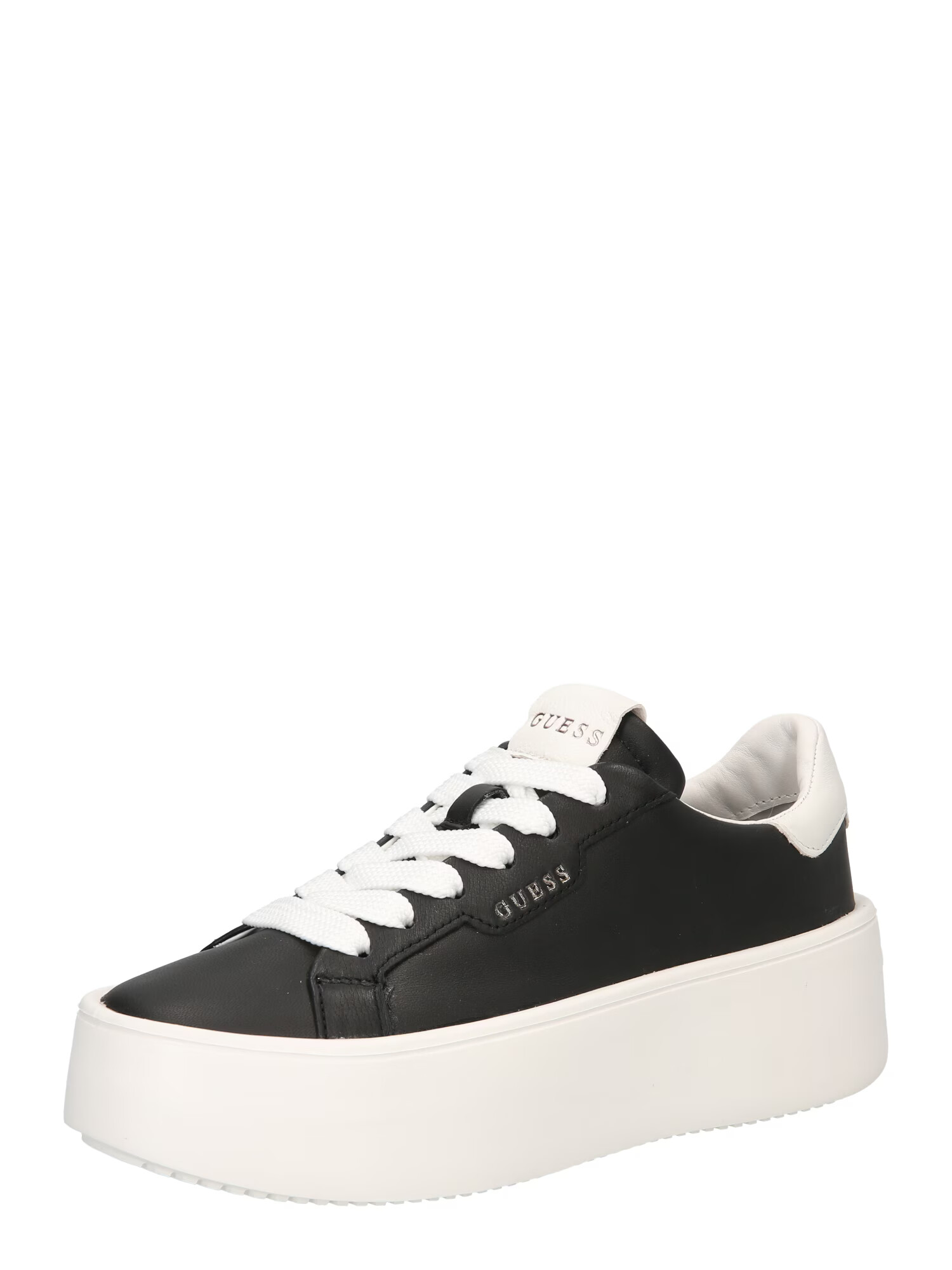 GUESS Sneaker low 'MARILYN' negru / alb - Pled.ro