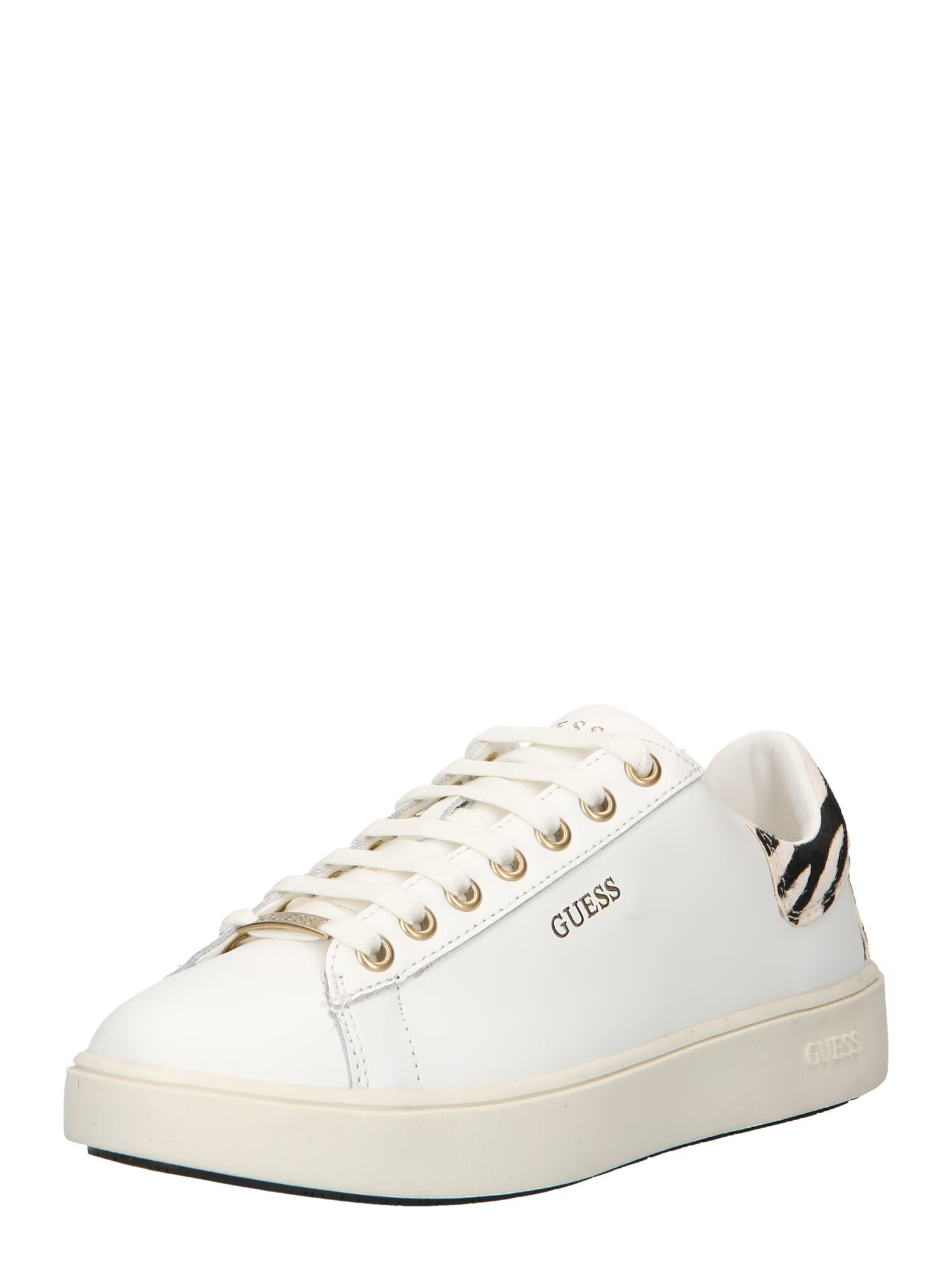 GUESS Sneaker low 'Melania' auriu / negru / alb - Pled.ro