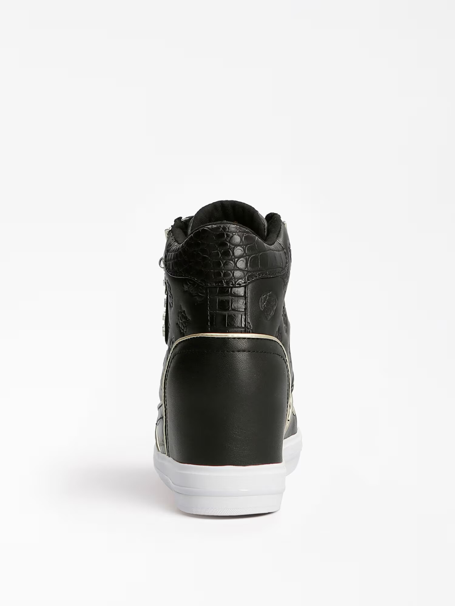 GUESS Sneaker low 'NANGY' bej / negru - Pled.ro