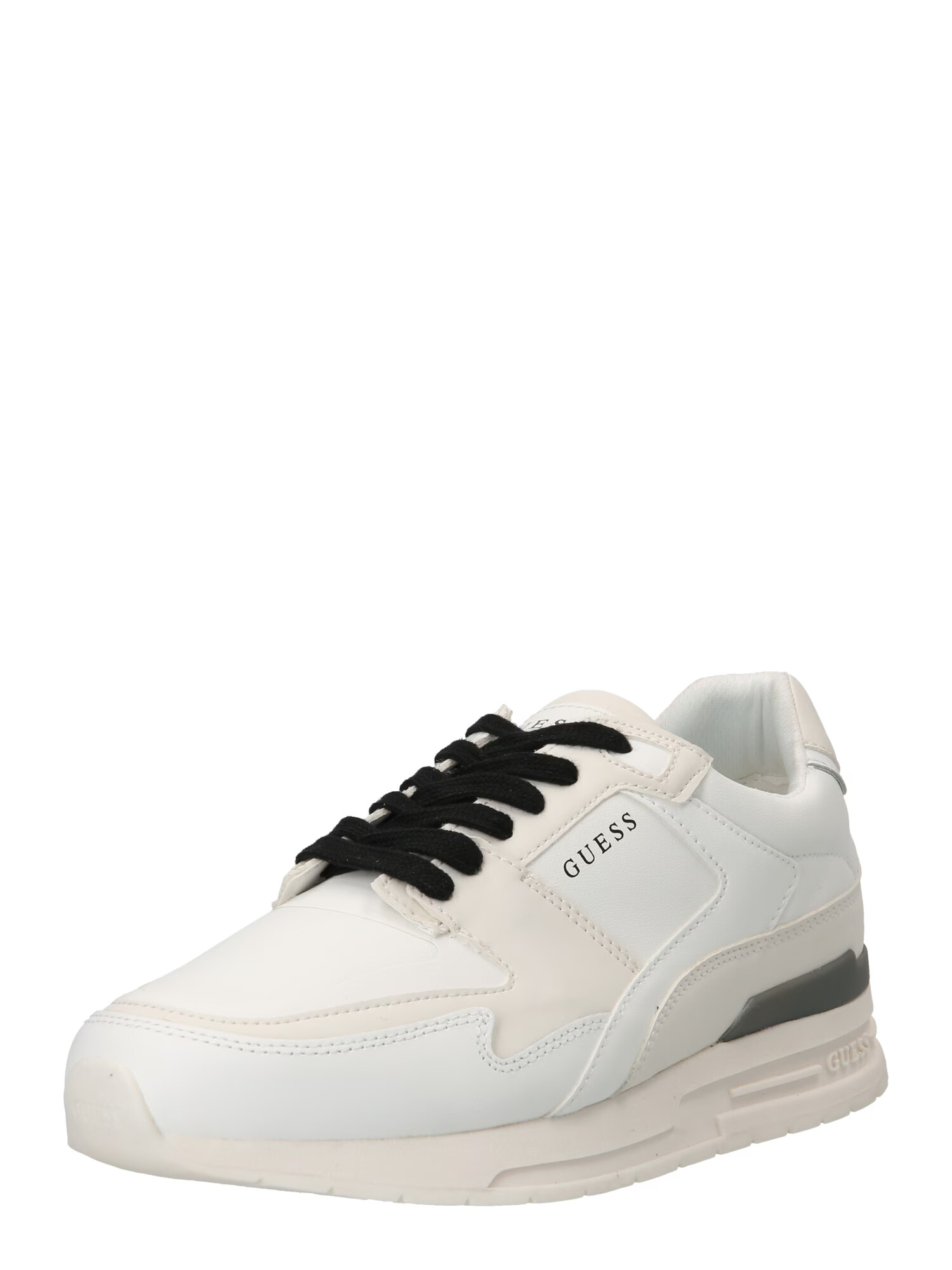 GUESS Sneaker low negru / alb - Pled.ro