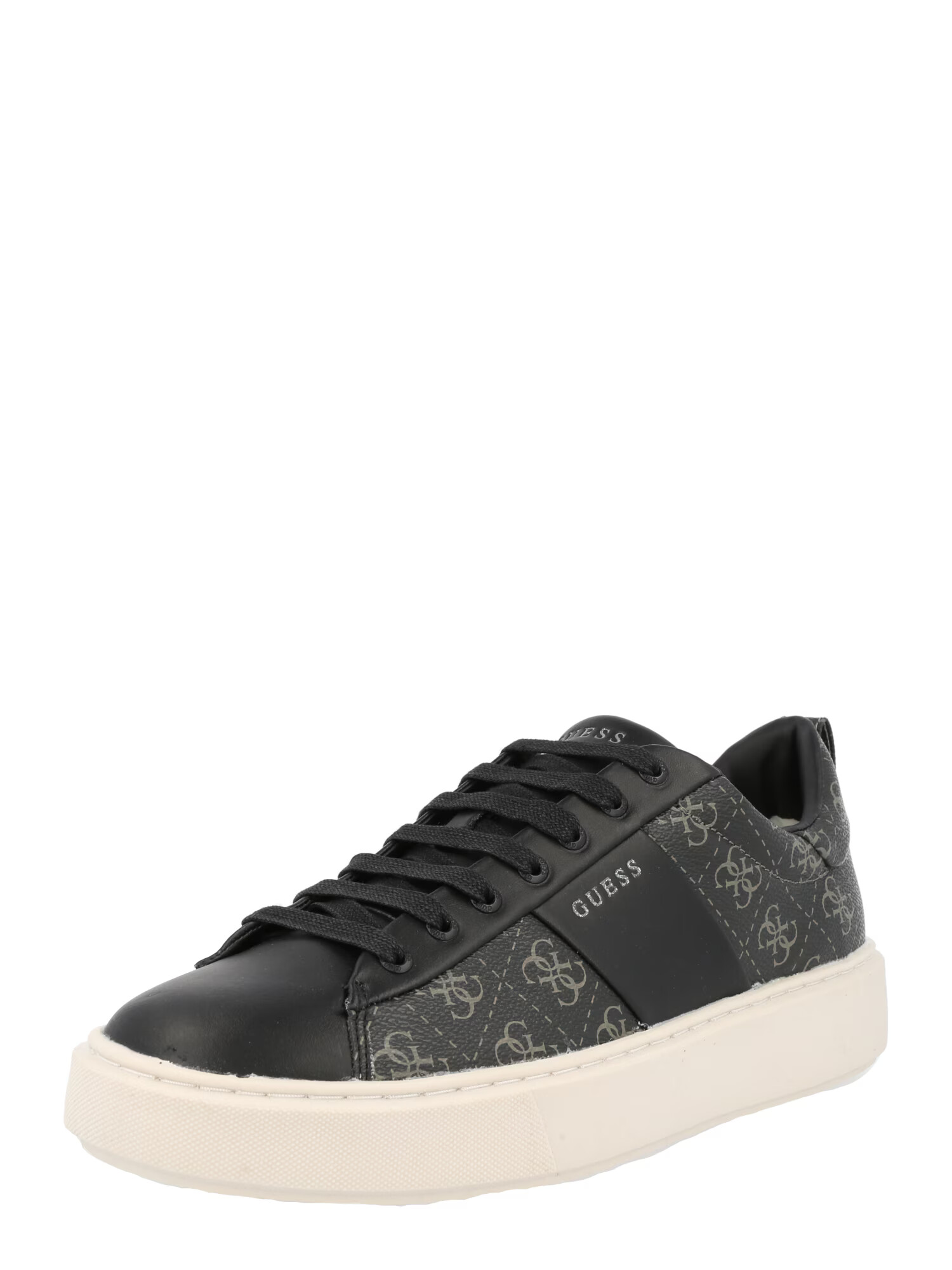 GUESS Sneaker low 'NEW VICE' gri piatră / negru - Pled.ro