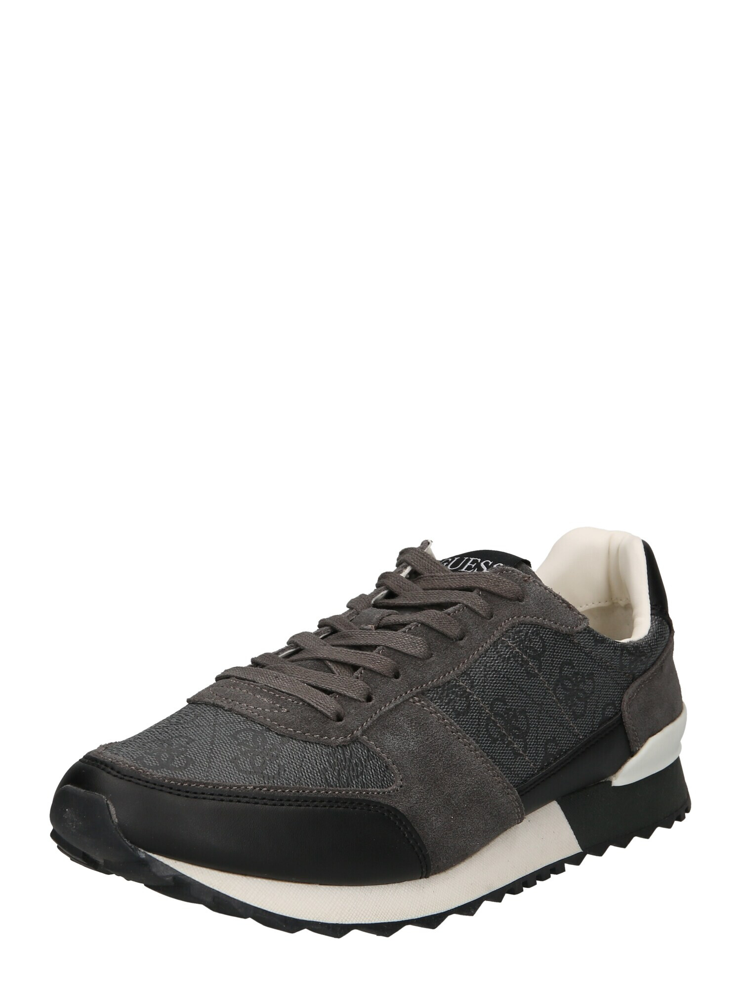 GUESS Sneaker low 'PADOVA' gri închis / negru - Pled.ro