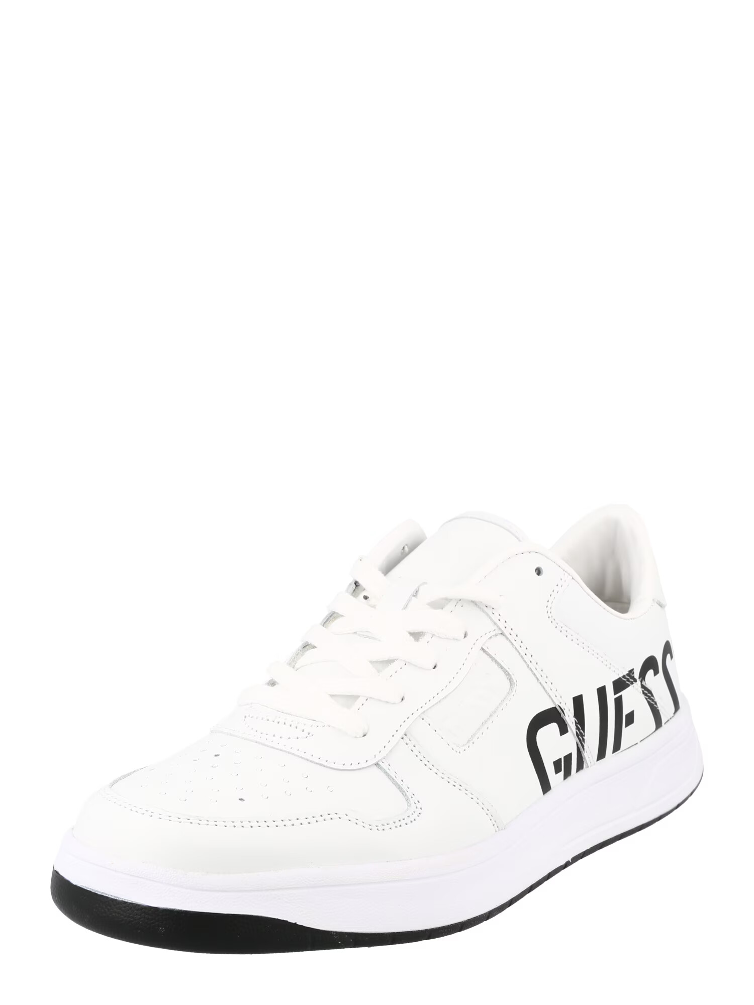 GUESS Sneaker low 'PONTE' negru / alb - Pled.ro