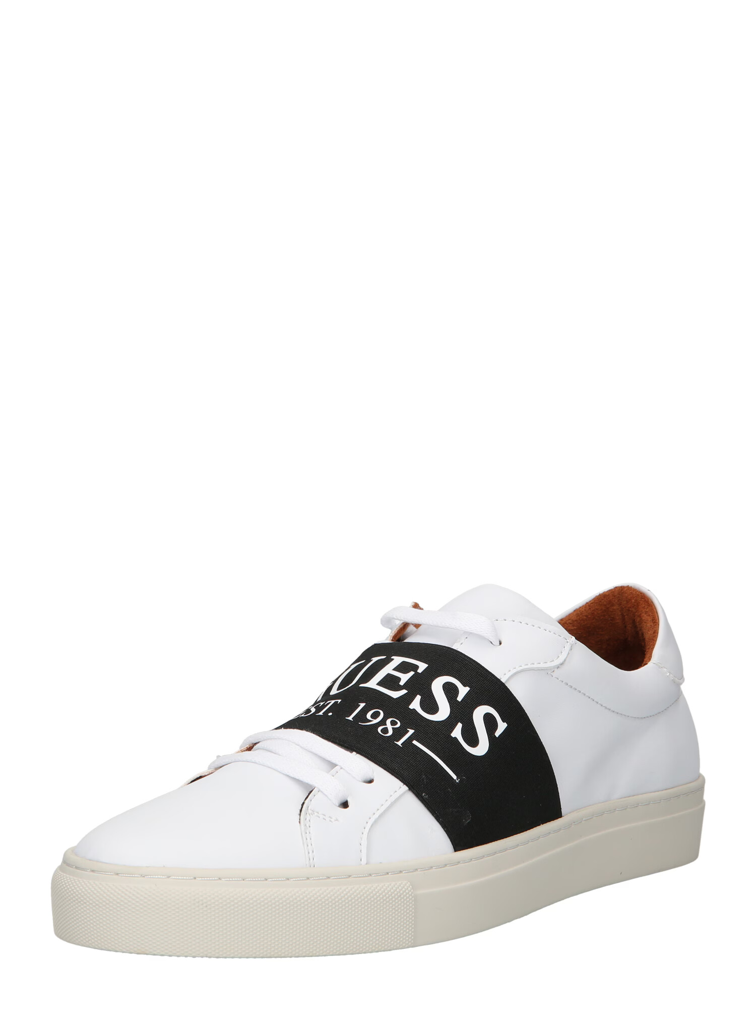 GUESS Sneaker low 'RAVENNA' negru / alb murdar - Pled.ro