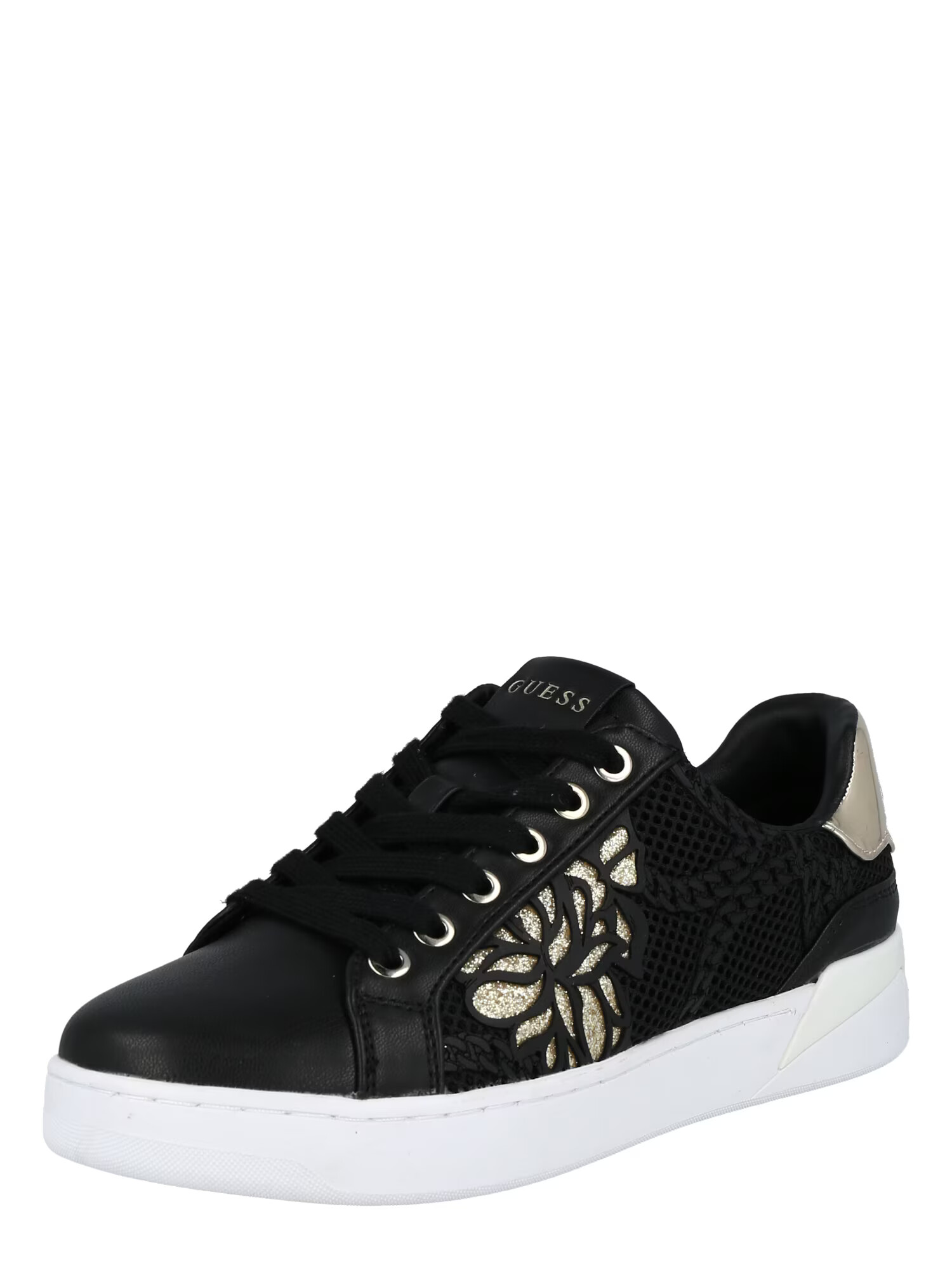 GUESS Sneaker low 'Refresh2' auriu / negru - Pled.ro