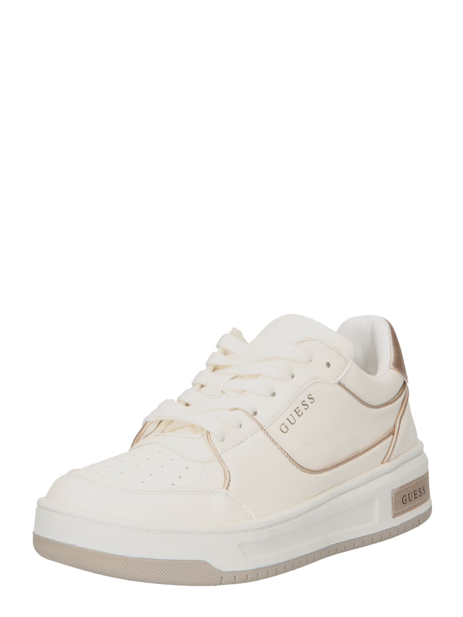 GUESS Sneaker low 'Tokyo' auriu / alb natural - Pled.ro