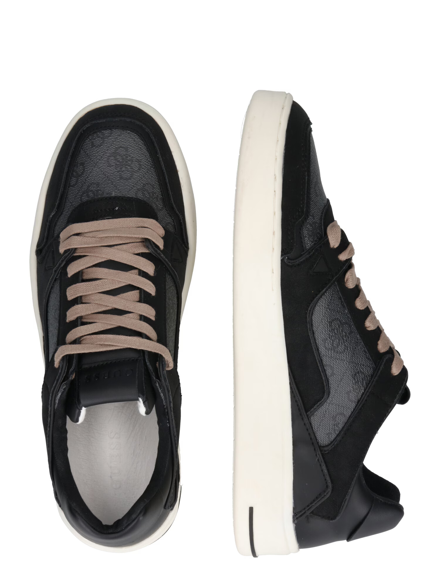 GUESS Sneaker low 'VERONA' gri grafit / negru - Pled.ro