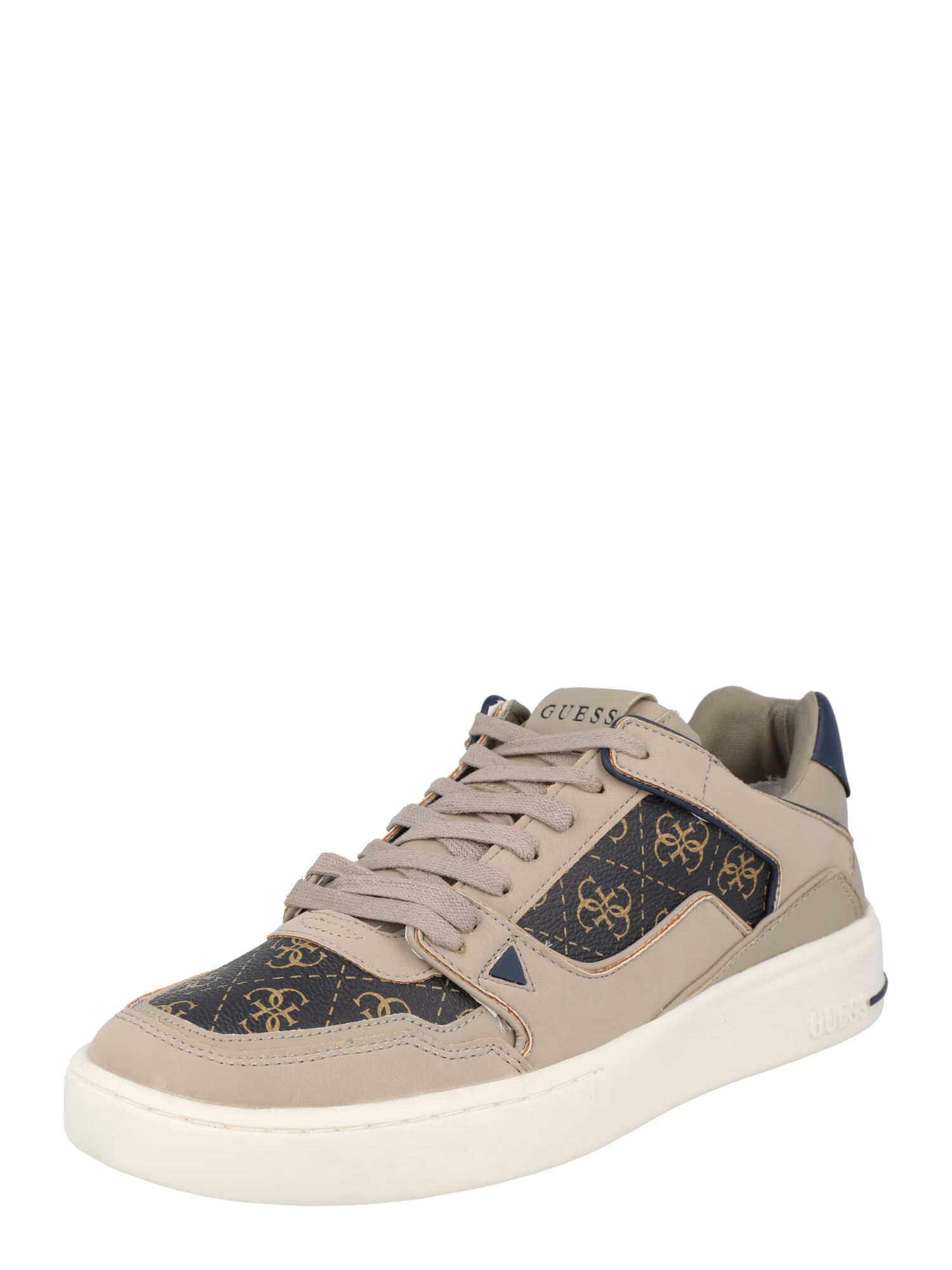 GUESS Sneaker low 'VERONA' maro / negru - Pled.ro