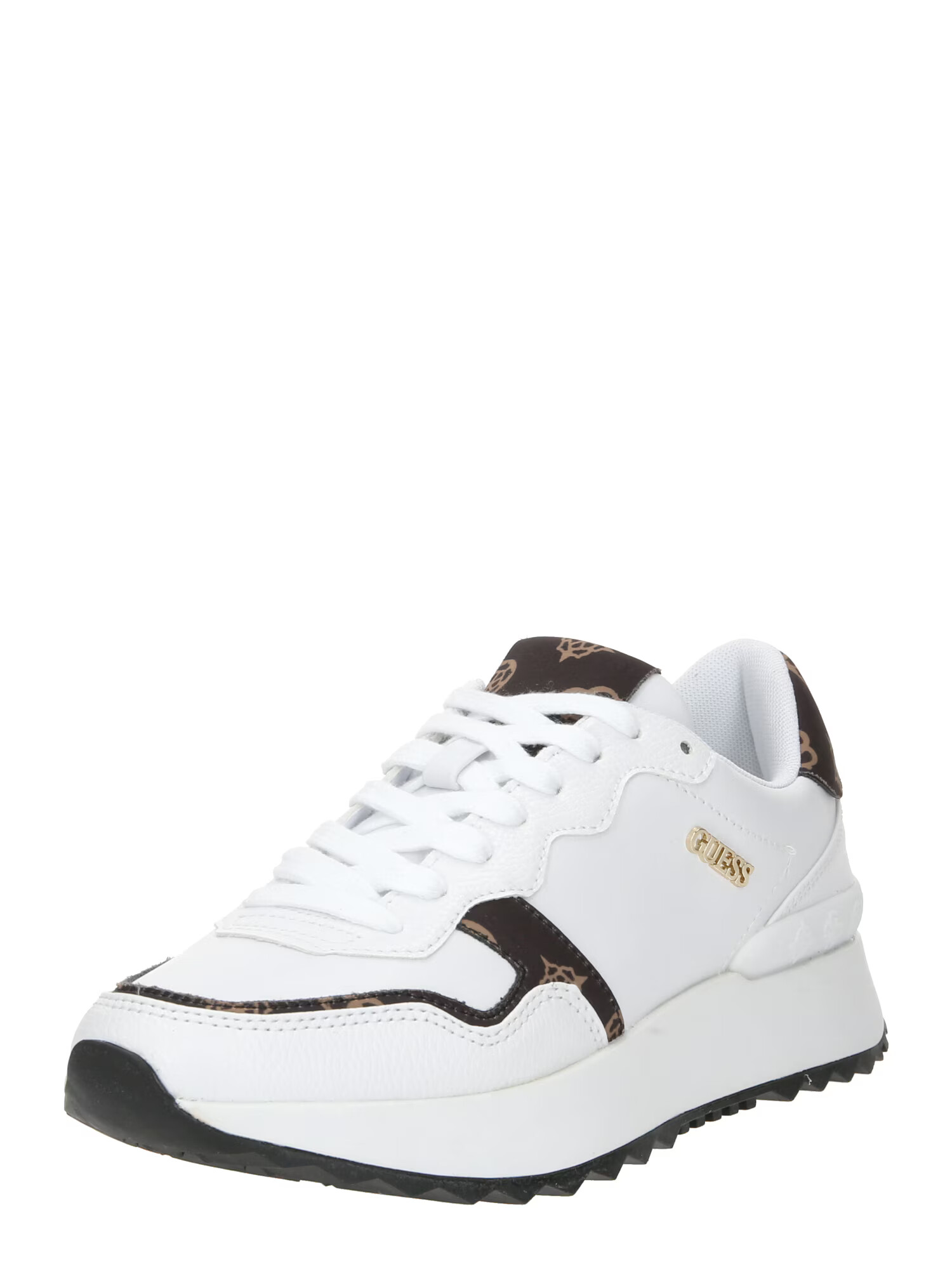 GUESS Sneaker low 'VINSA2' maro / alb - Pled.ro