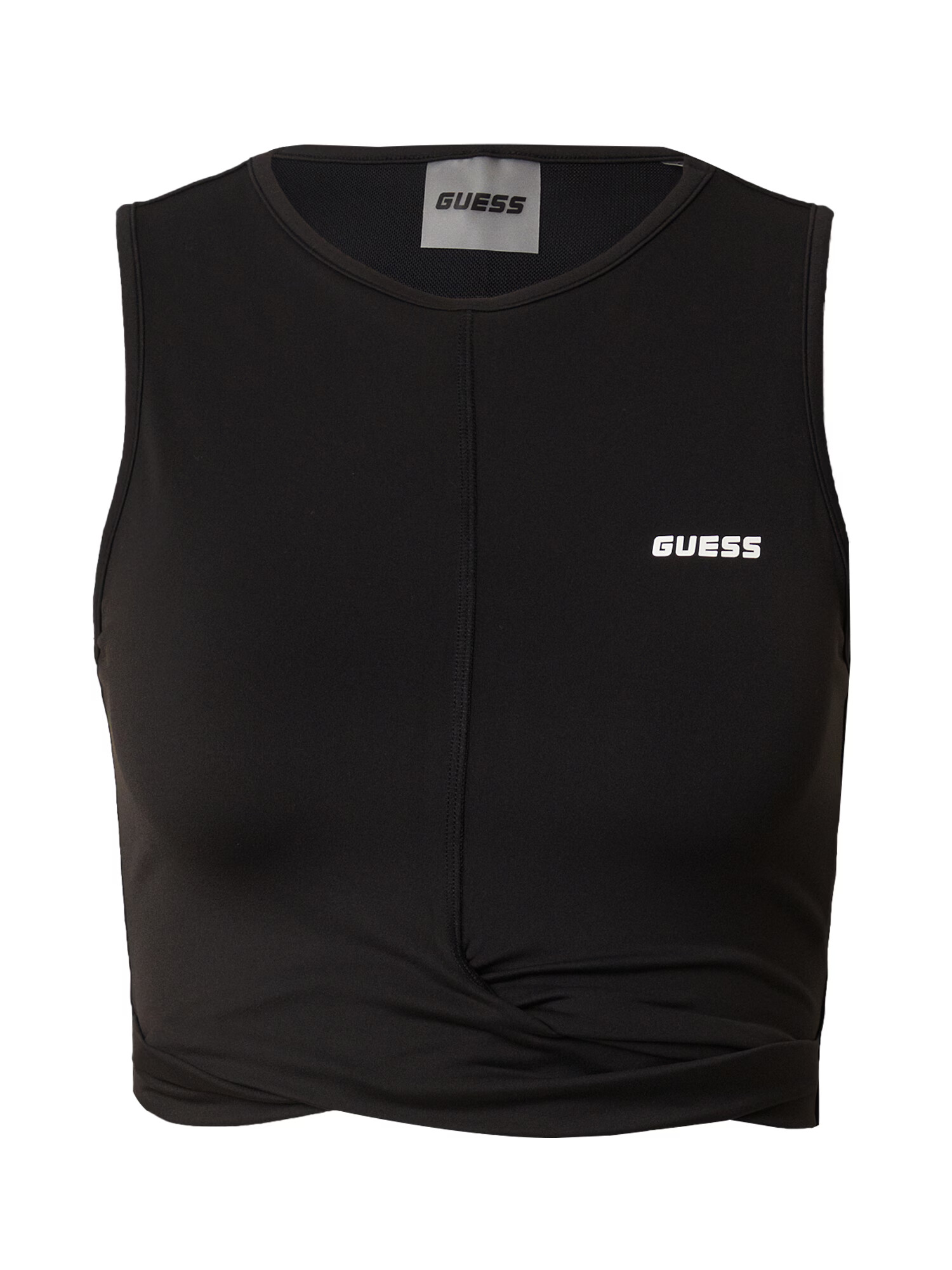 GUESS Sport top 'ALETA' negru / alb - Pled.ro