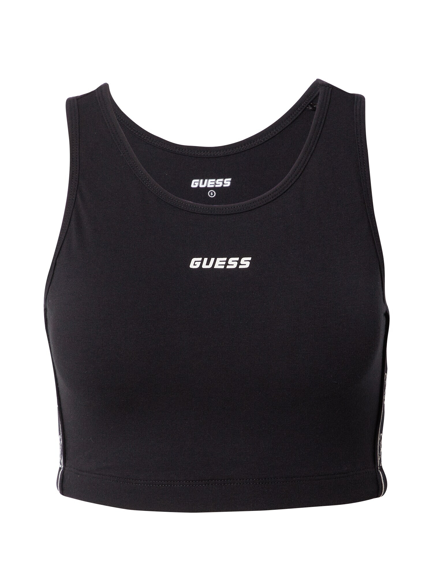 GUESS Sport top 'DOREEN' negru / alb - Pled.ro