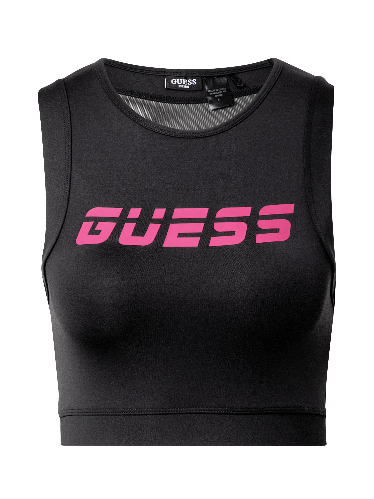 GUESS Sport top roz / negru - Pled.ro