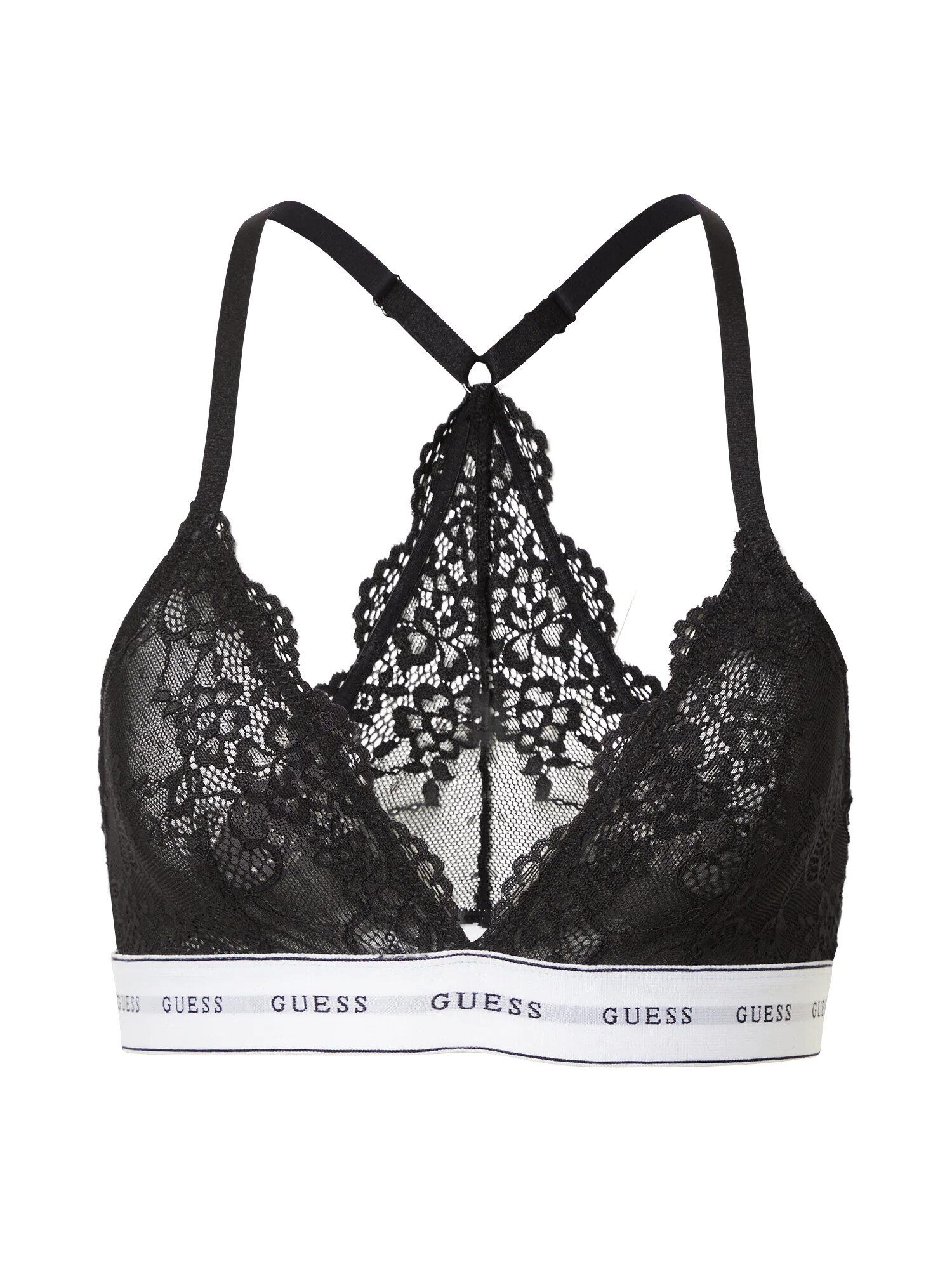 GUESS Sutien 'Belle' negru / alb - Pled.ro