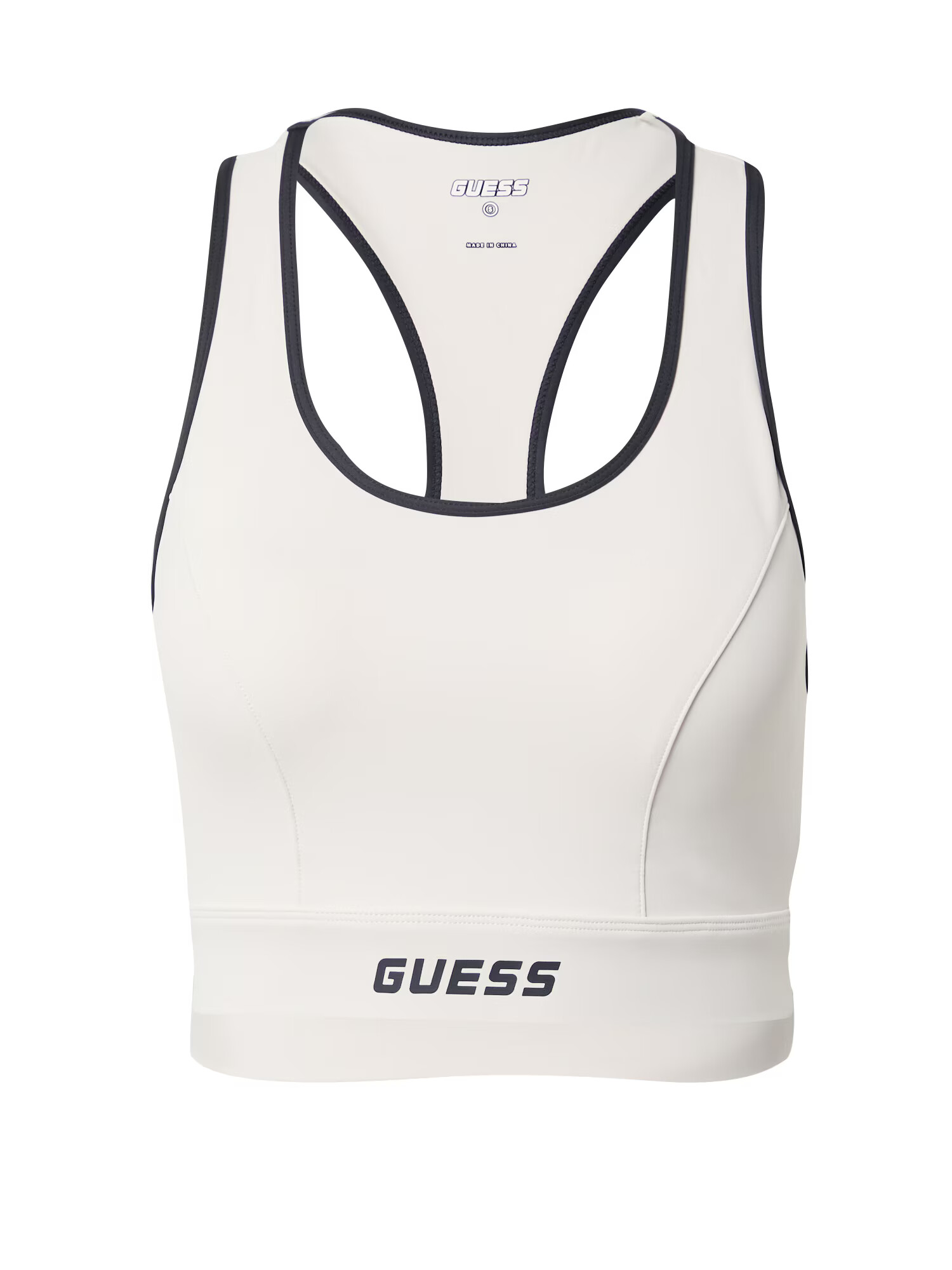 GUESS Sutien sport 'ADRIANNA' fildeş / negru - Pled.ro