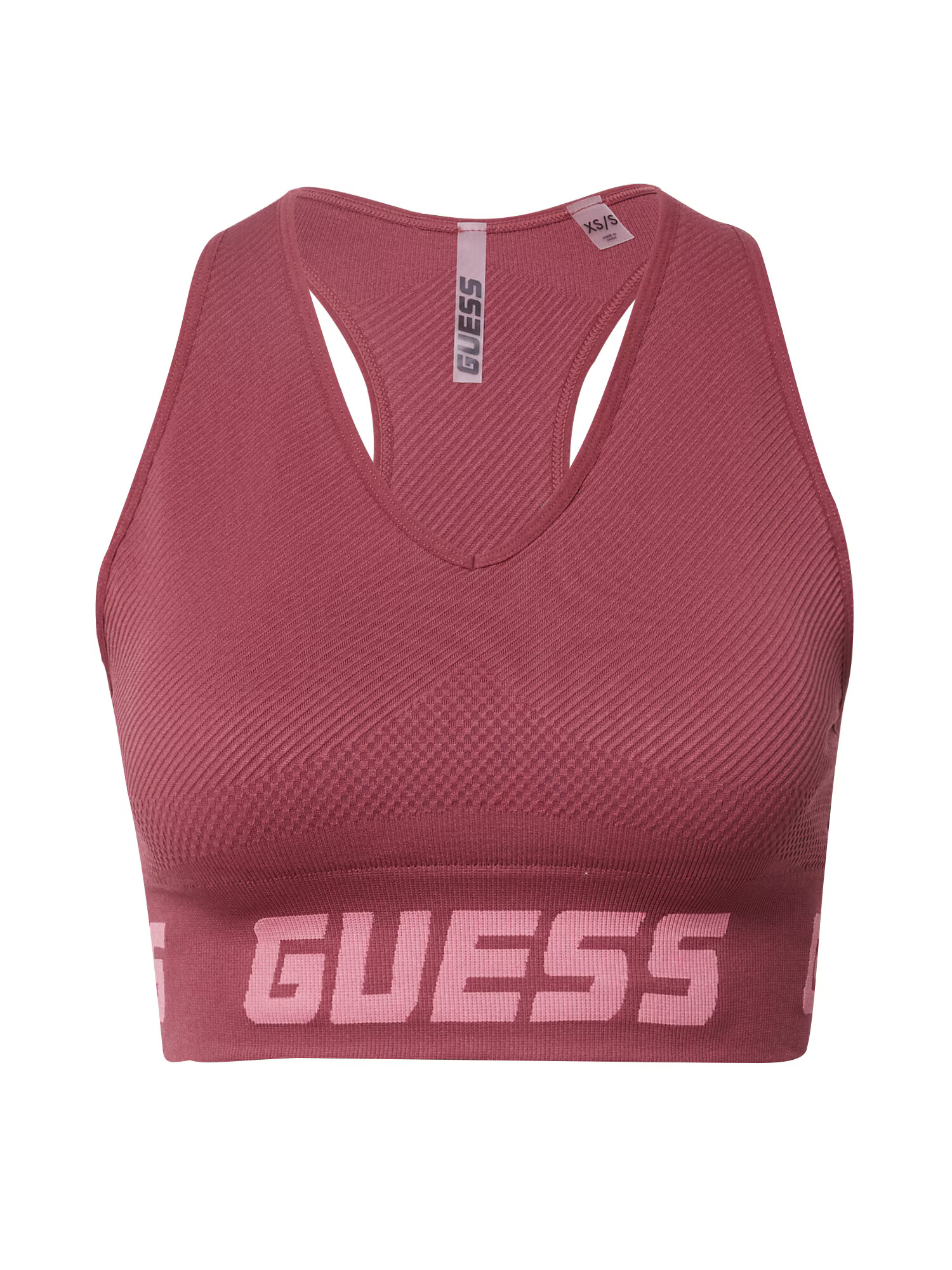 GUESS Sutien sport 'TRUDY' roz închis / roșu bordeaux - Pled.ro