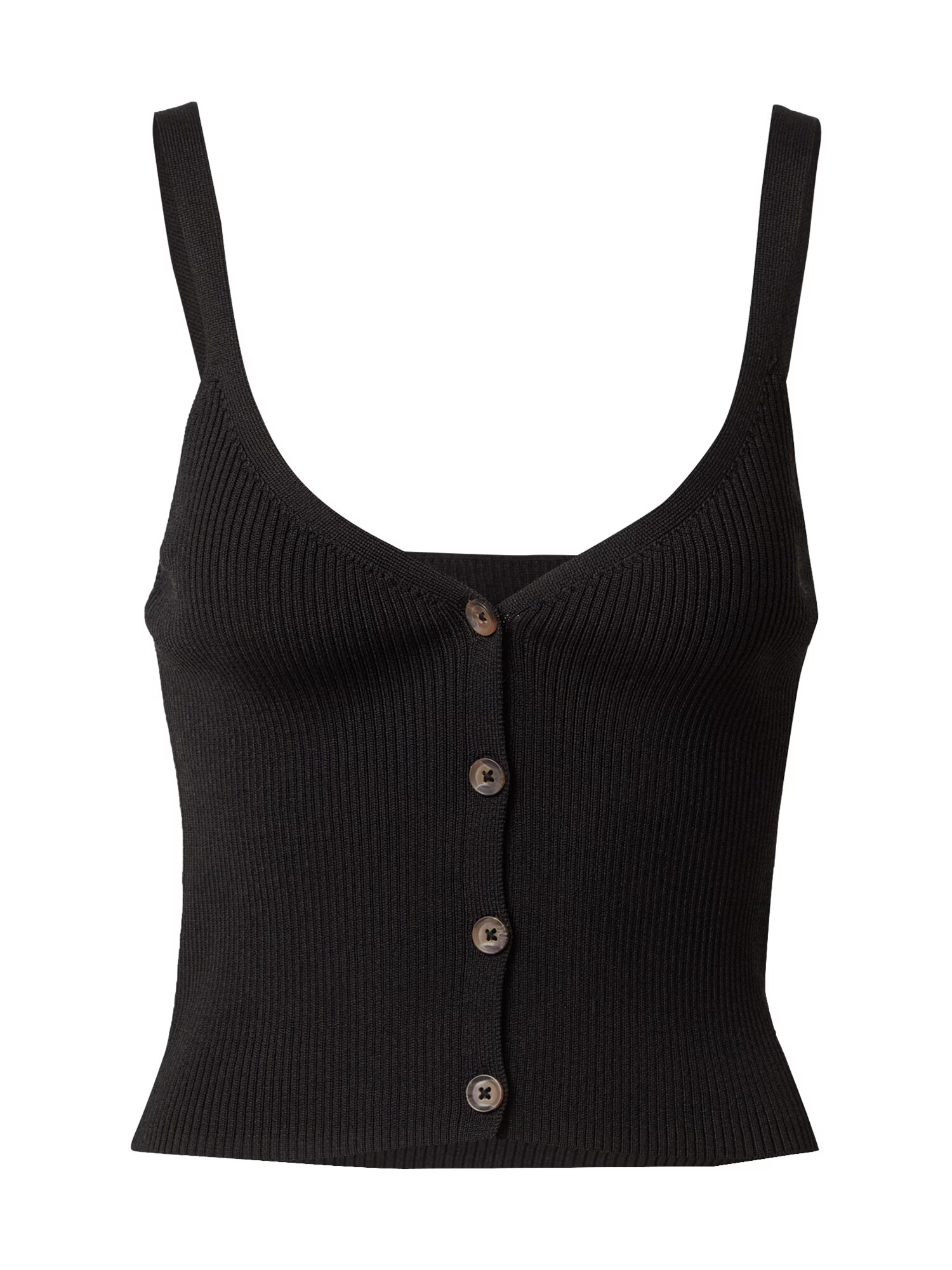 GUESS Top brodat 'Diane' negru - Pled.ro