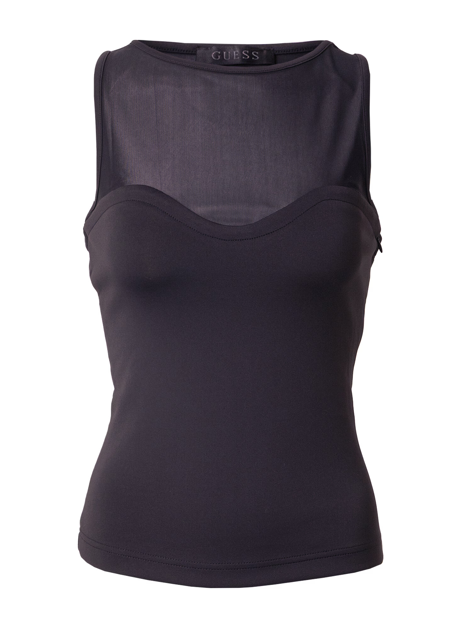 GUESS Top 'ESTEFANA' negru - Pled.ro