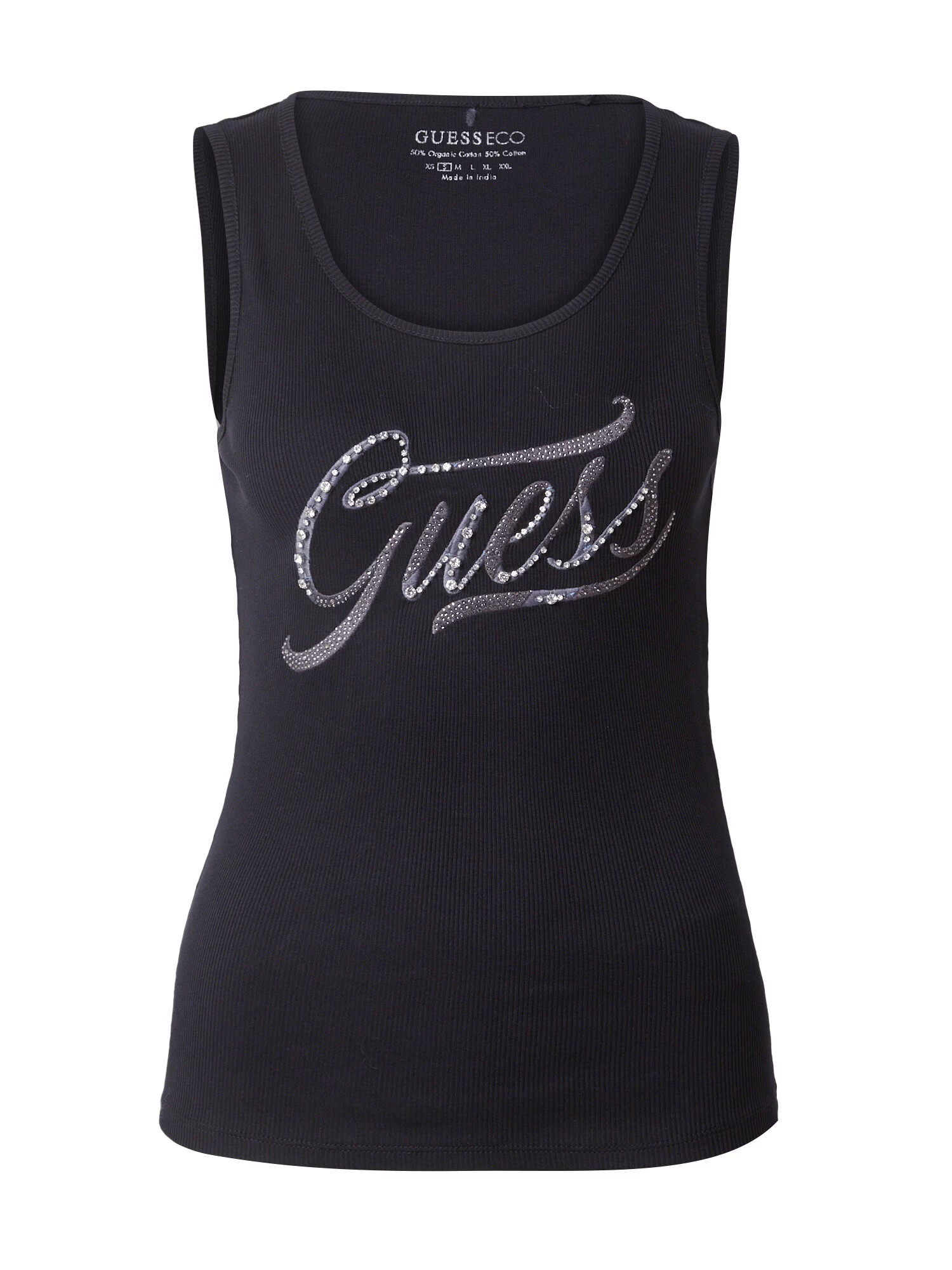 GUESS Top gri / negru / argintiu - Pled.ro