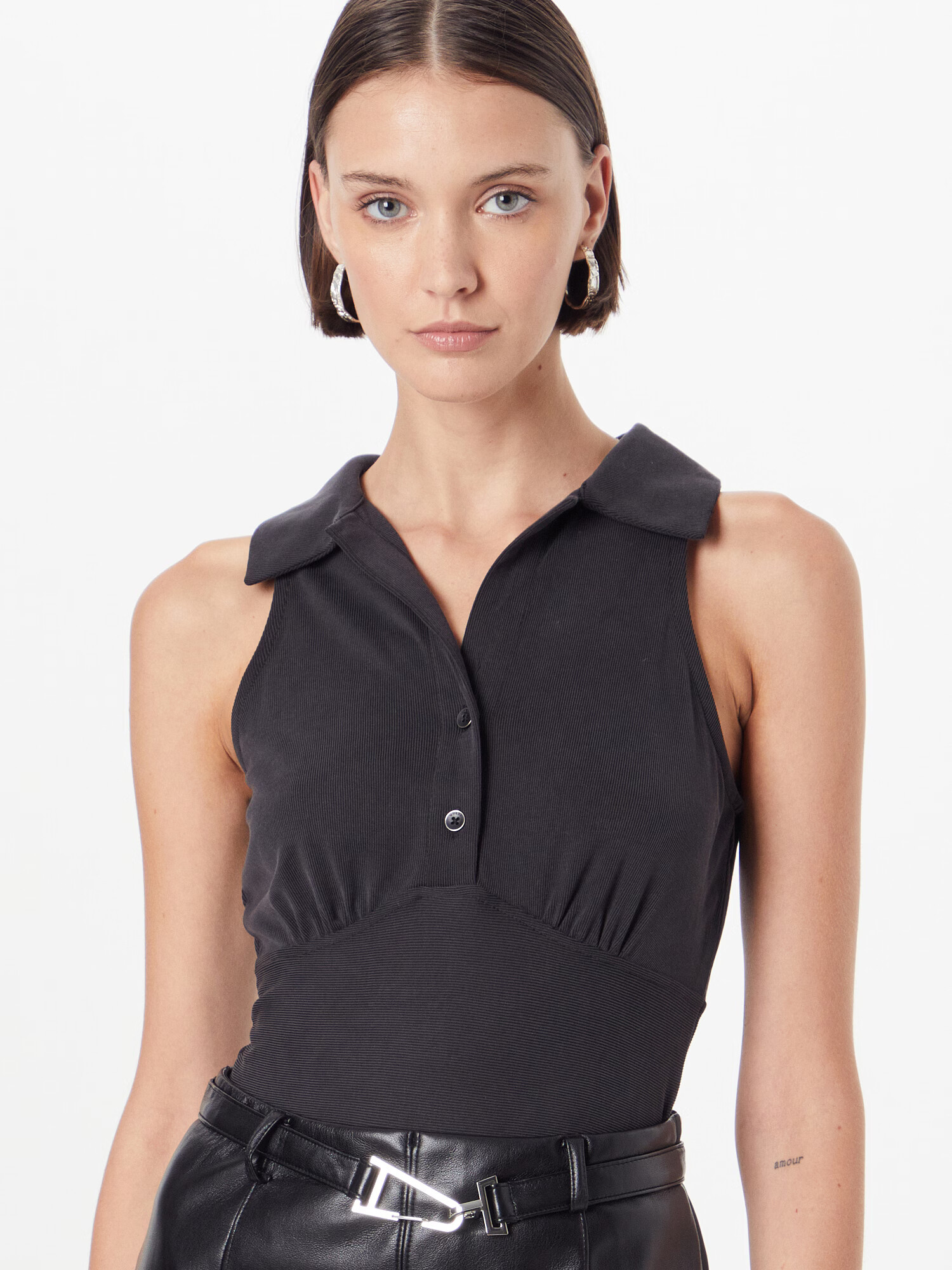 GUESS Top 'JULIENNE' negru - Pled.ro