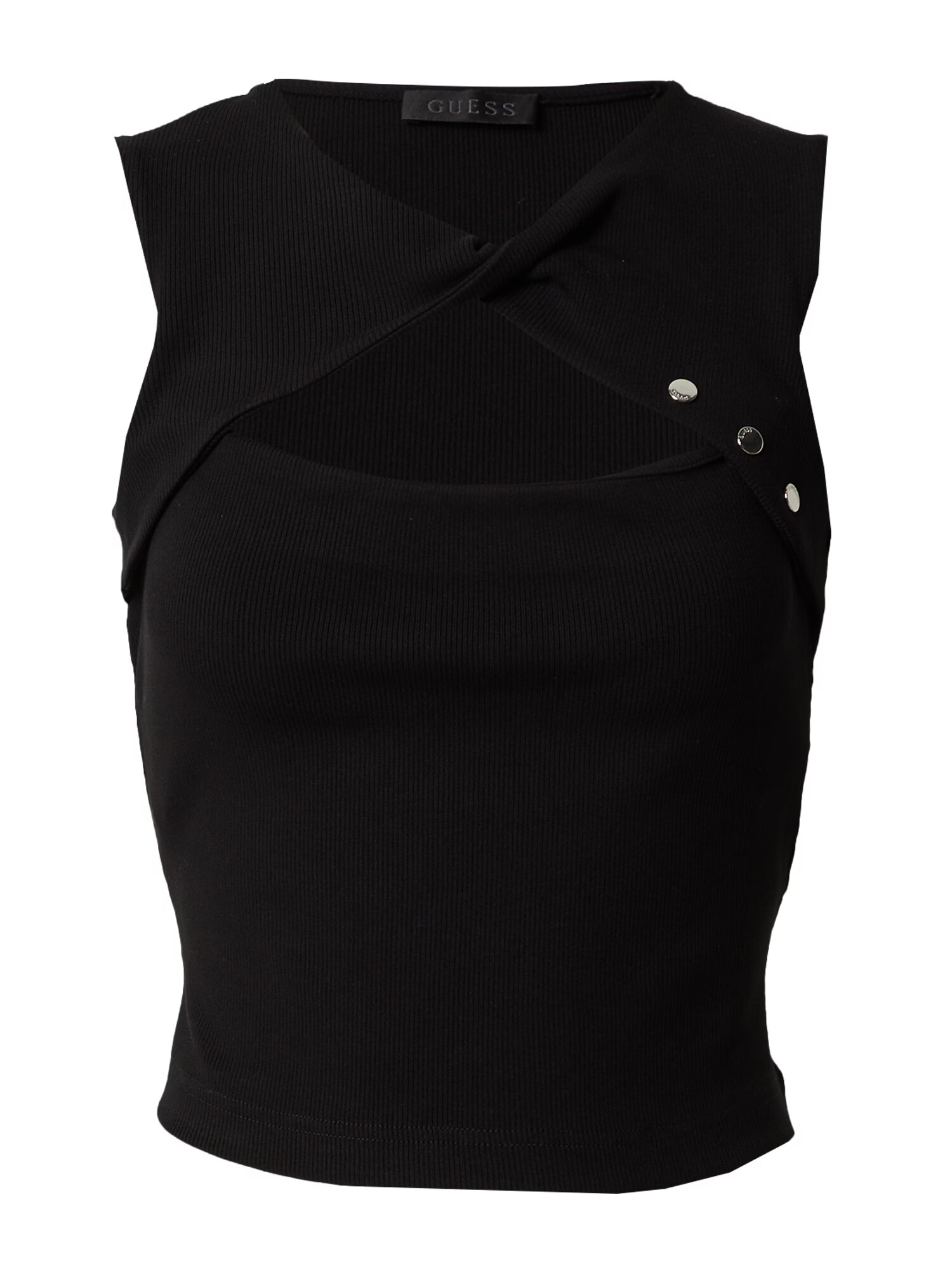 GUESS Top 'Leila' negru - Pled.ro