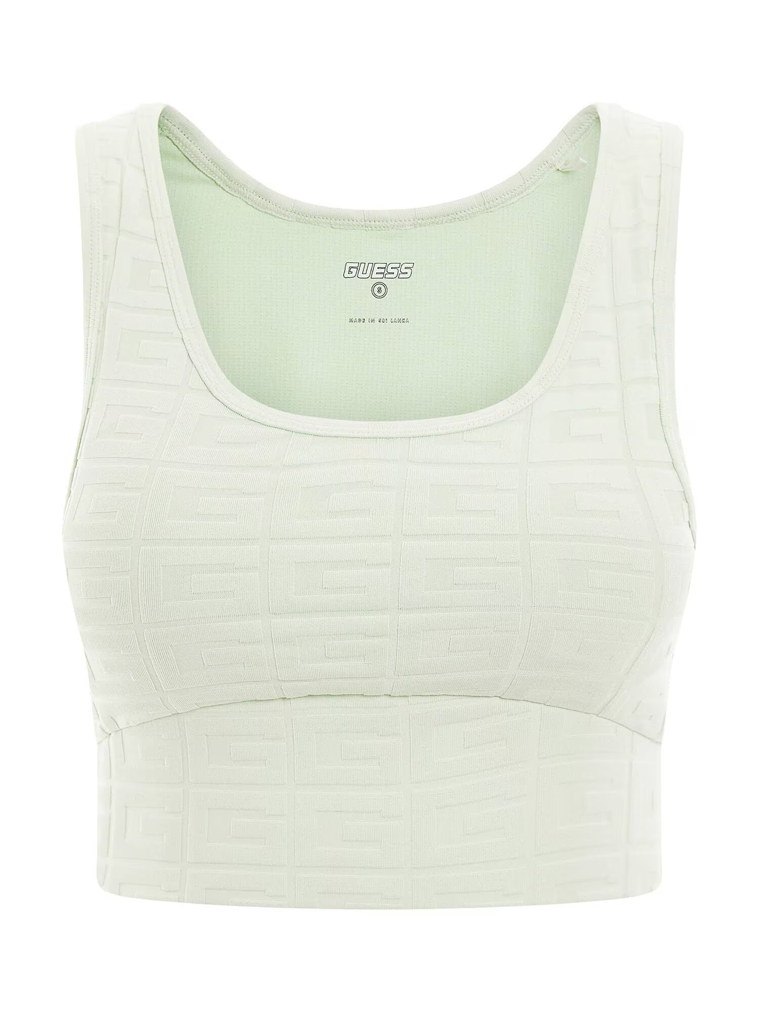 GUESS Sport top verde pastel - Pled.ro