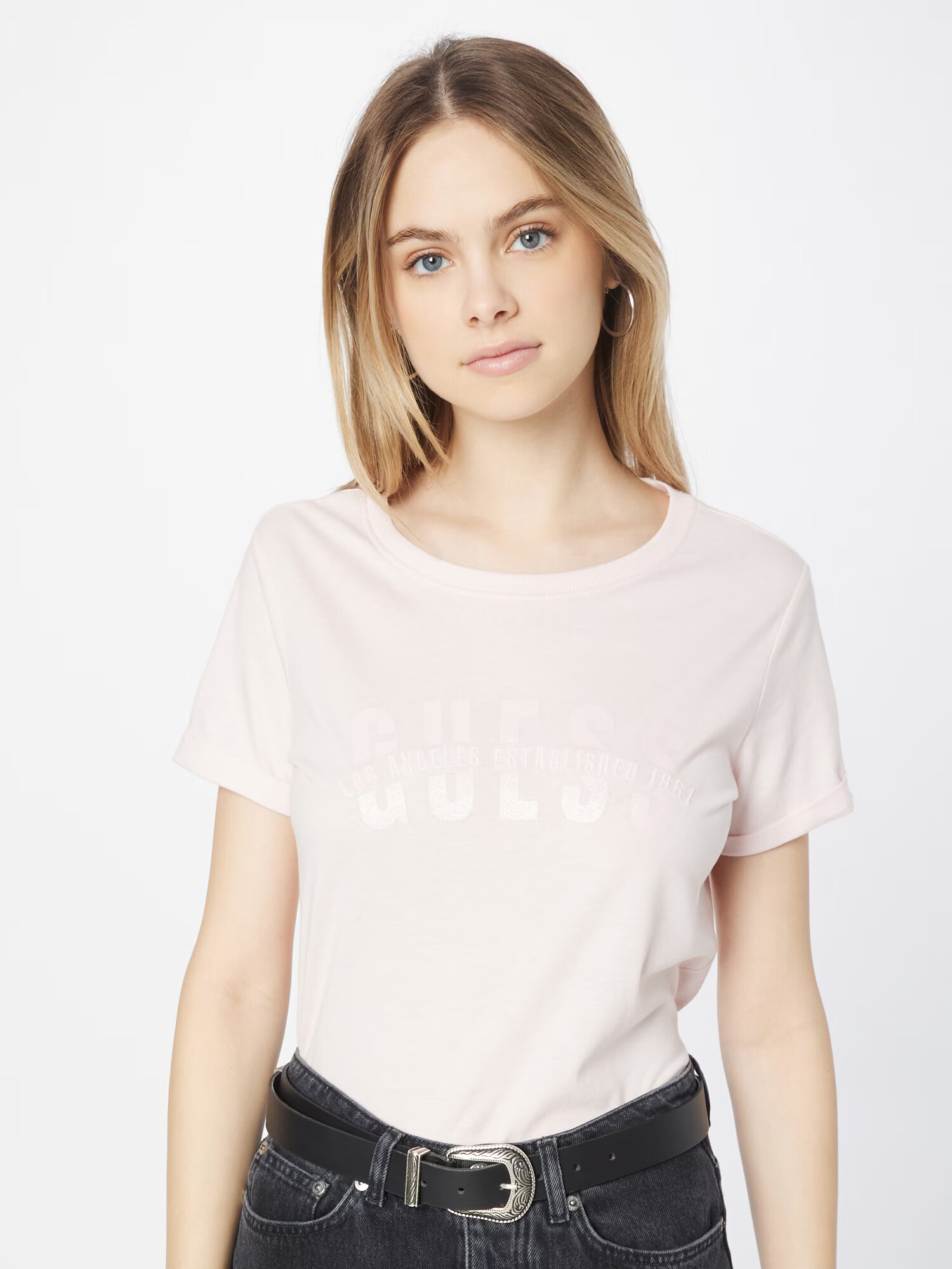 GUESS Tricou 'AGATA' roz - Pled.ro