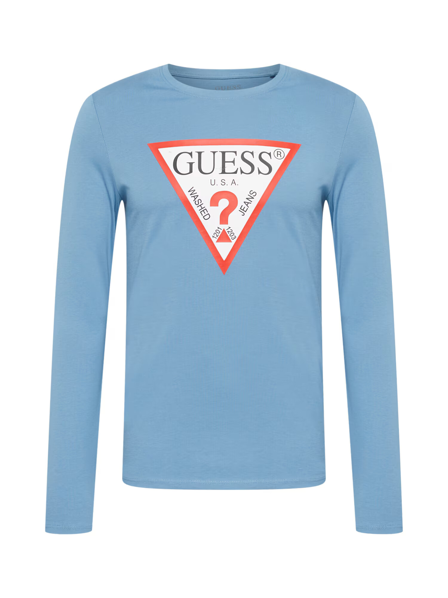 GUESS Tricou albastru / roșu / negru / alb - Pled.ro