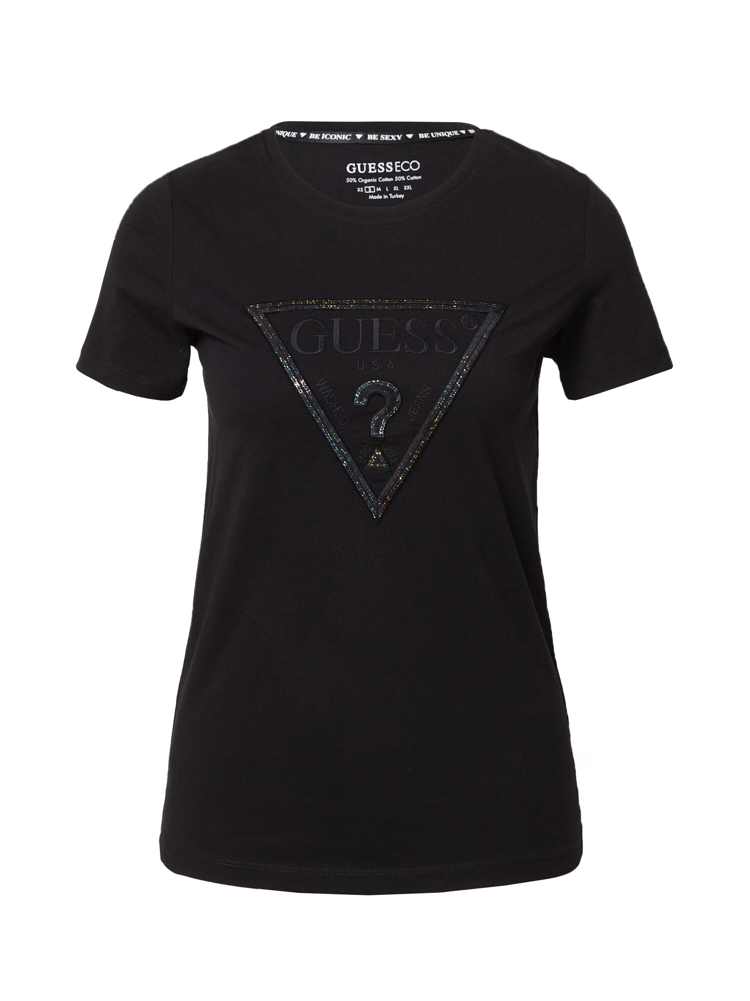 GUESS Tricou 'Angelina' negru - Pled.ro