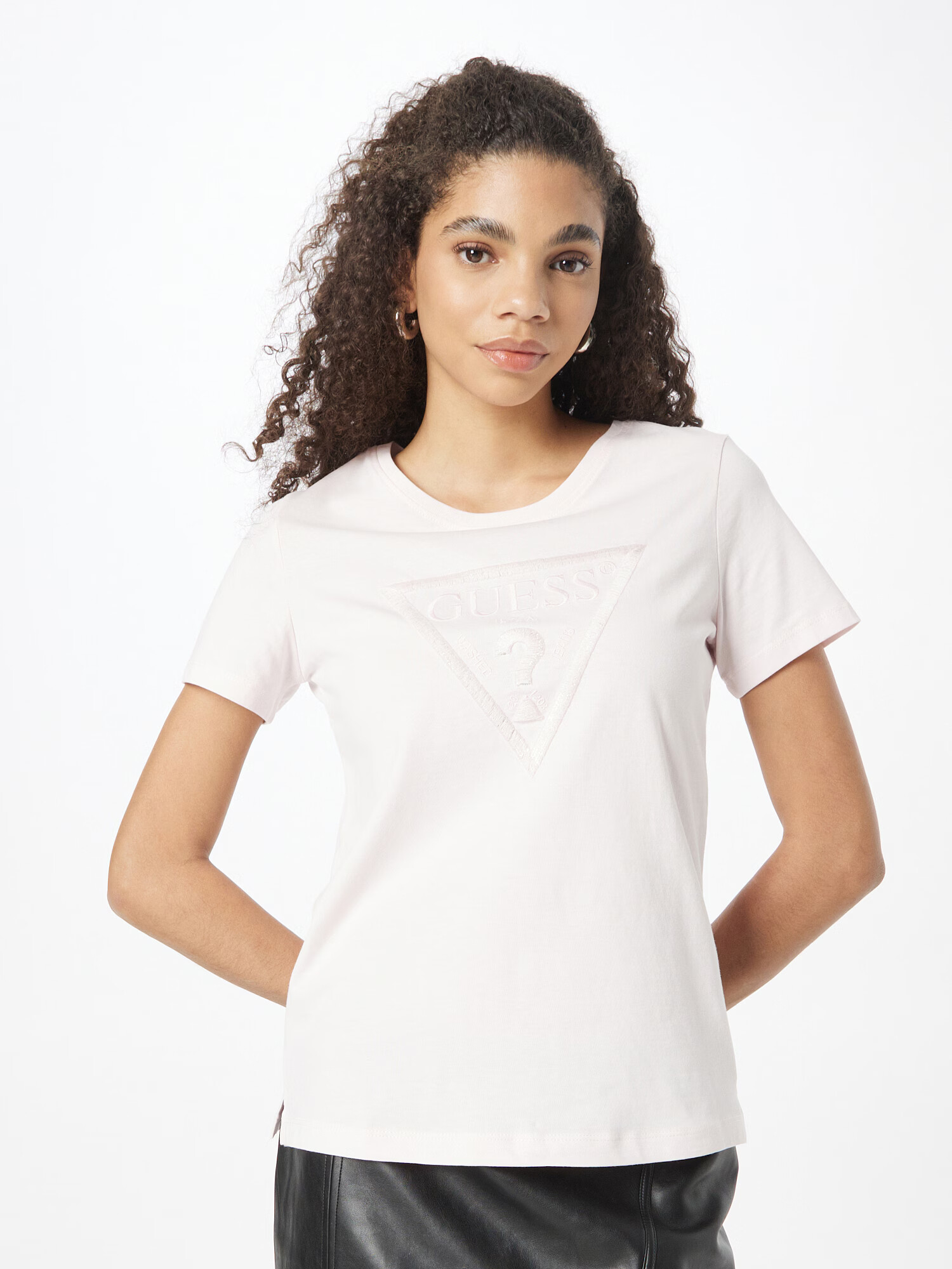 GUESS Tricou 'ANGELINA' roz pastel - Pled.ro